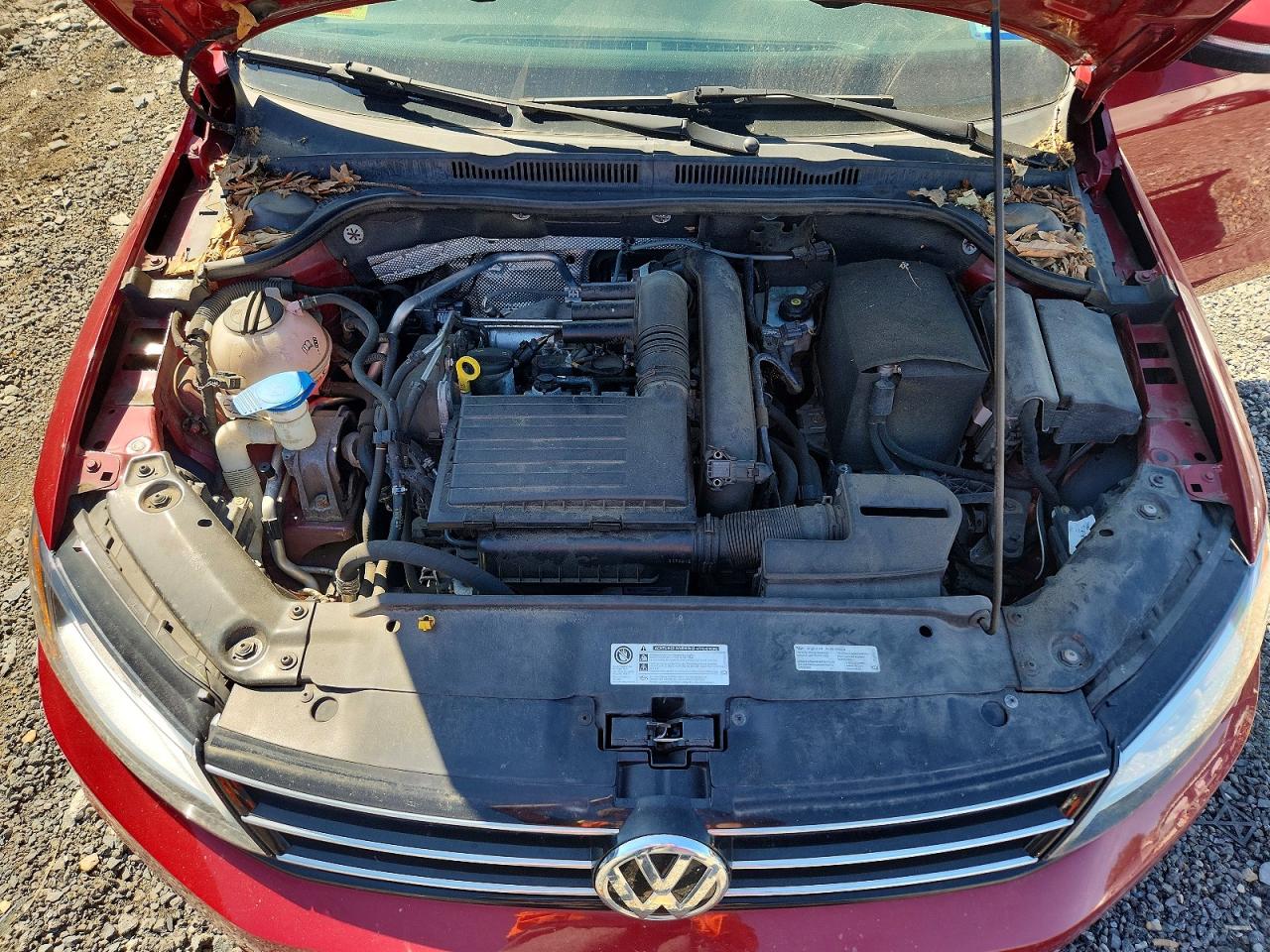 2017 Volkswagen Jetta Se Red vin: 3VWB67AJ8HM409926