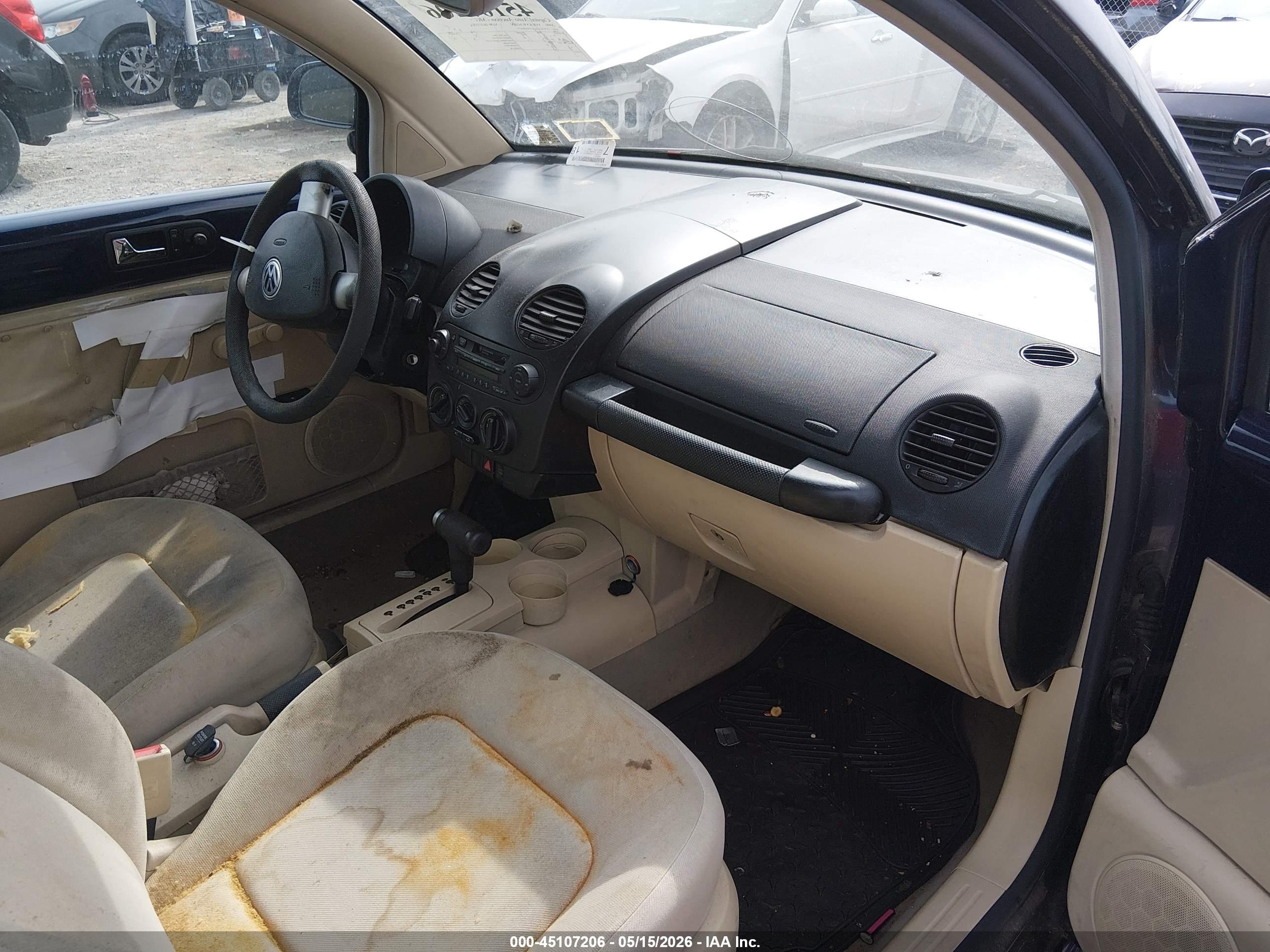 2000 Volkswagen New Beetle Gl Blue vin: 3VWBA21CXYM498417
