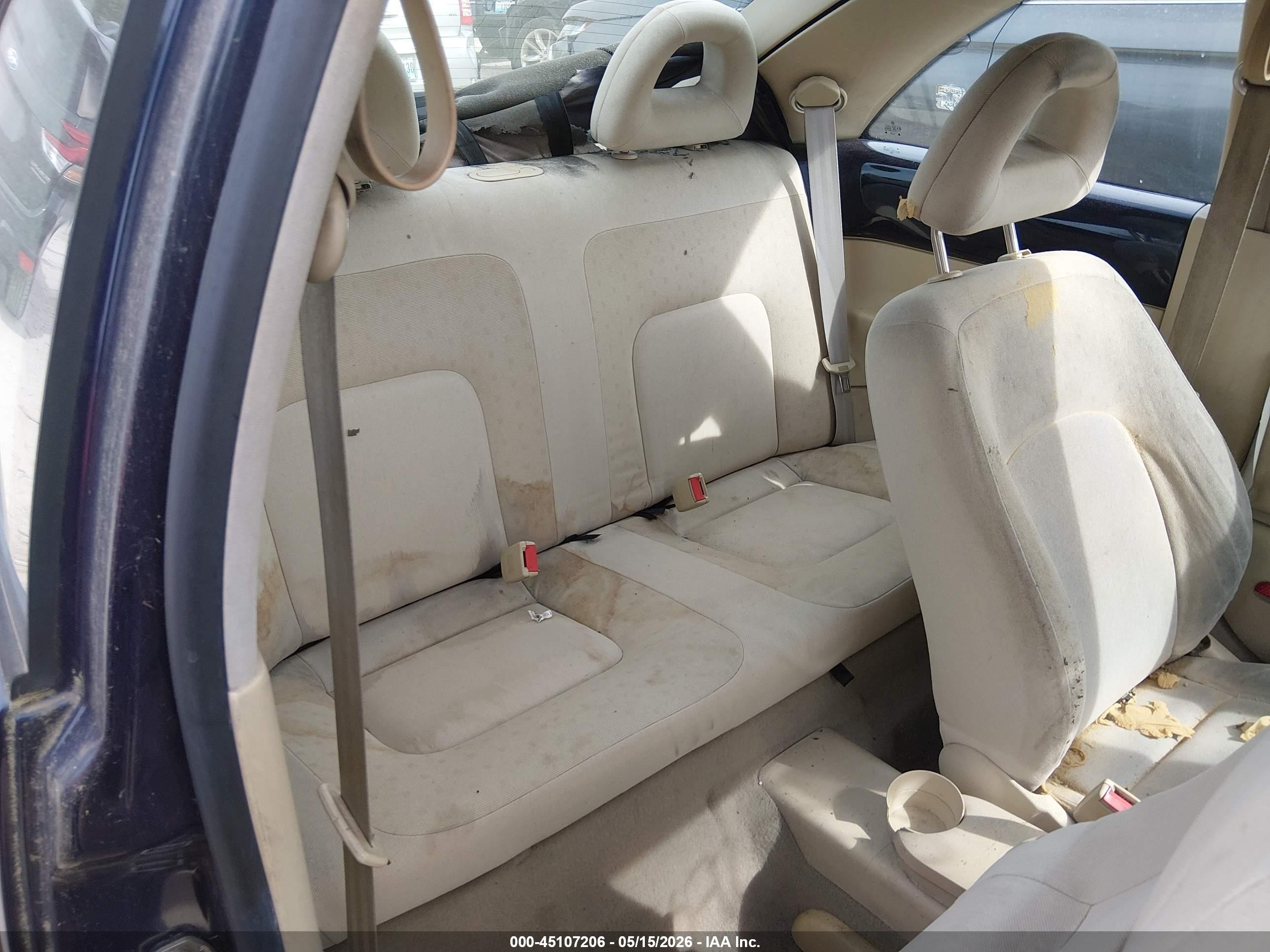 2000 Volkswagen New Beetle Gl Blue vin: 3VWBA21CXYM498417