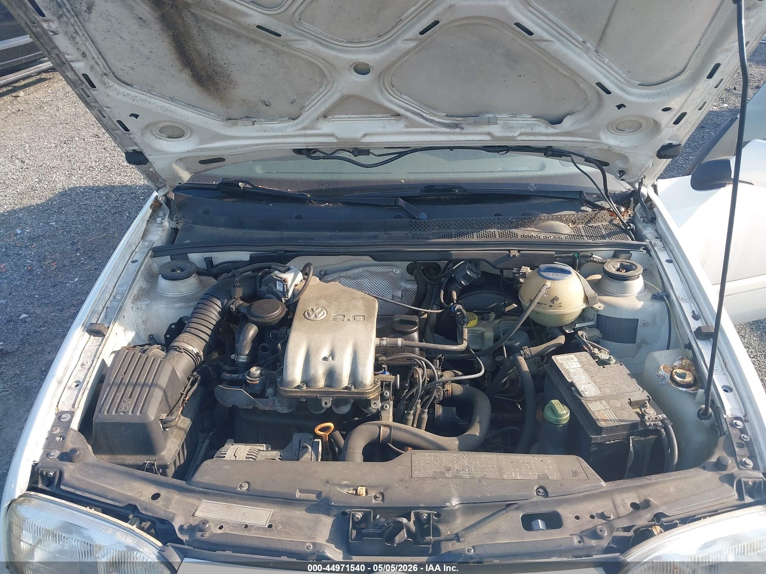 1998 Volkswagen Cabrio Gls White vin: 3VWBA61E3WM813130