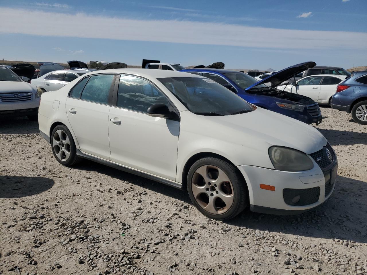 2008 Volkswagen Gli White vin: 3VWBA71K38M186699