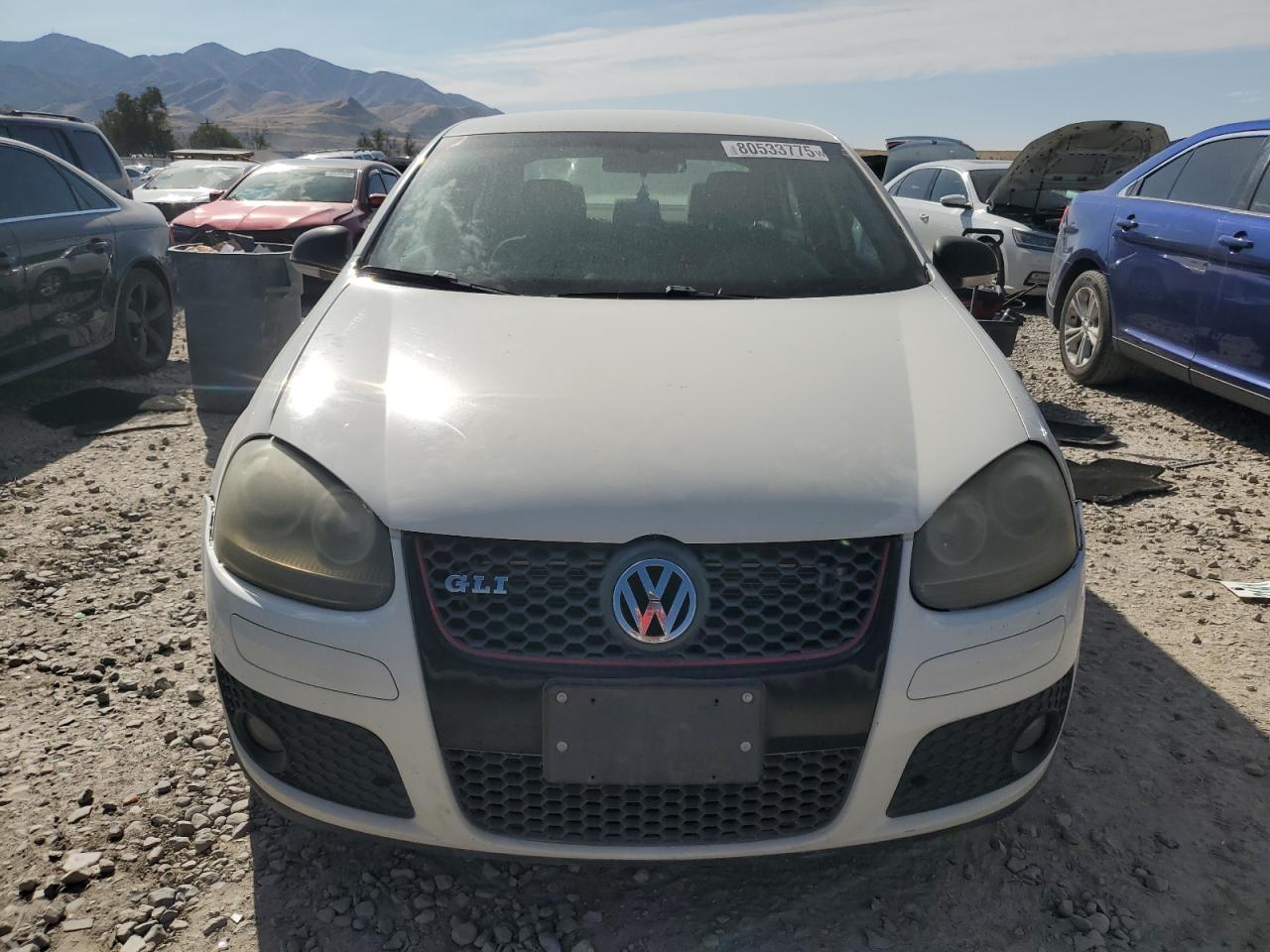 2008 Volkswagen Gli White vin: 3VWBA71K38M186699