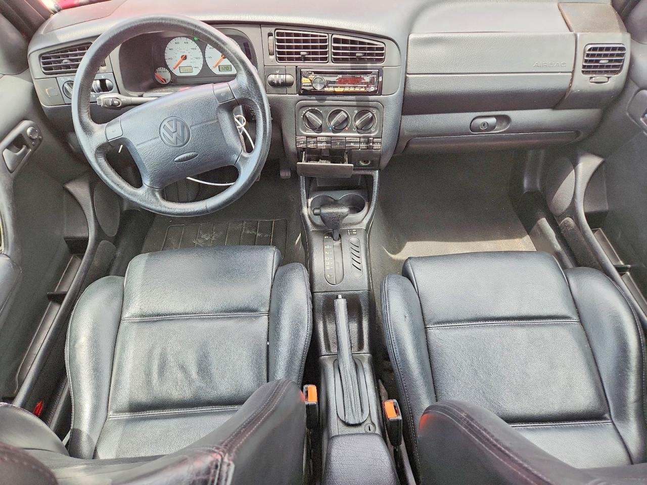 1998 Volkswagen Cabrio Gls Red vin: 3VWBA81E6WM801663