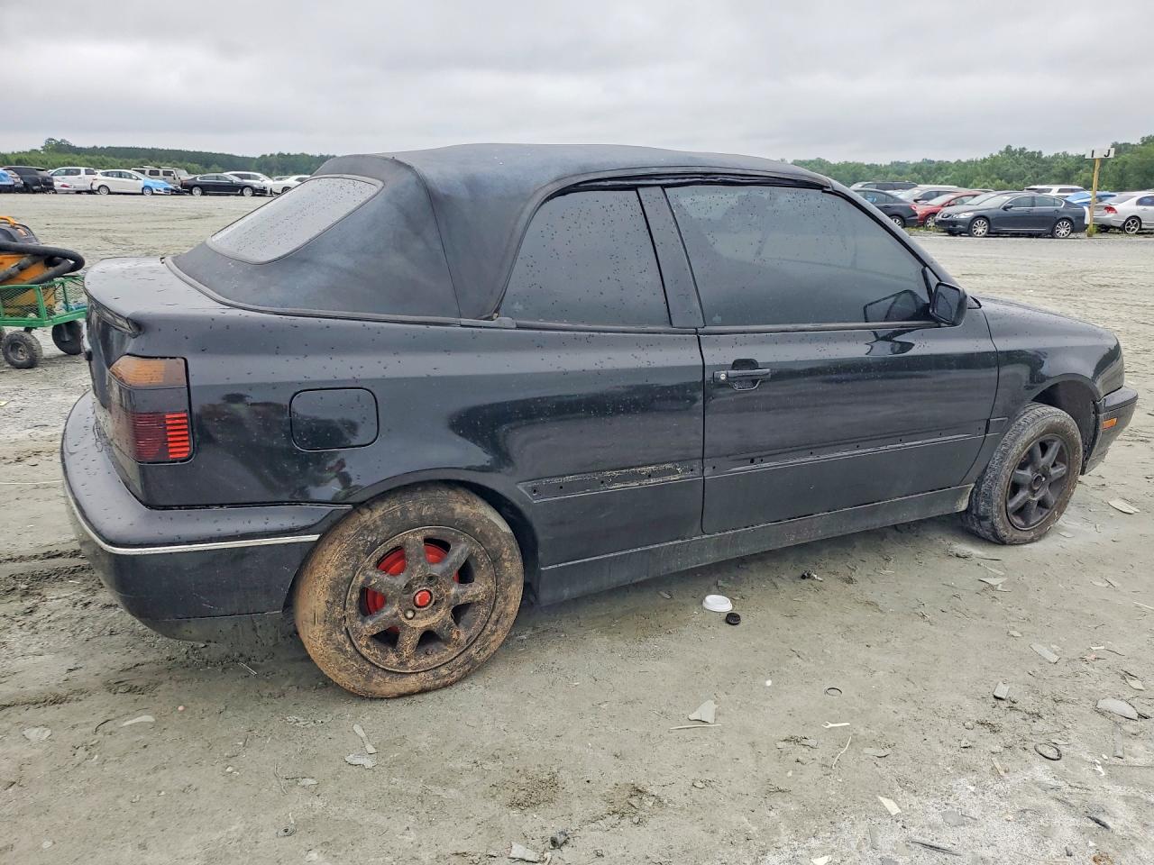 1998 Volkswagen Cabrio Gls Черный vin: 3VWBA81EXWM812729