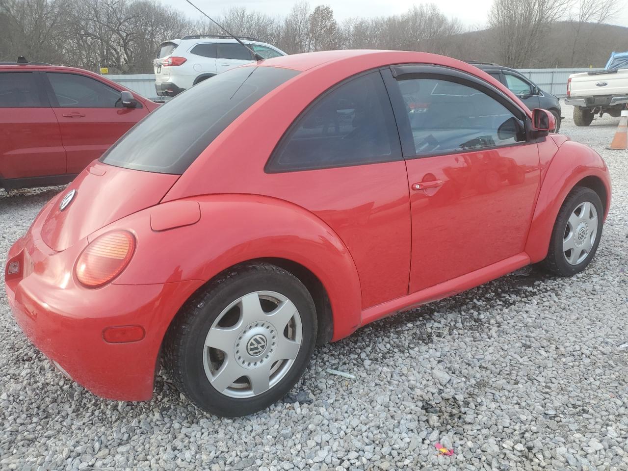 1998 Volkswagen New Beetle    Red vin: 3VWBB61C0WM004468