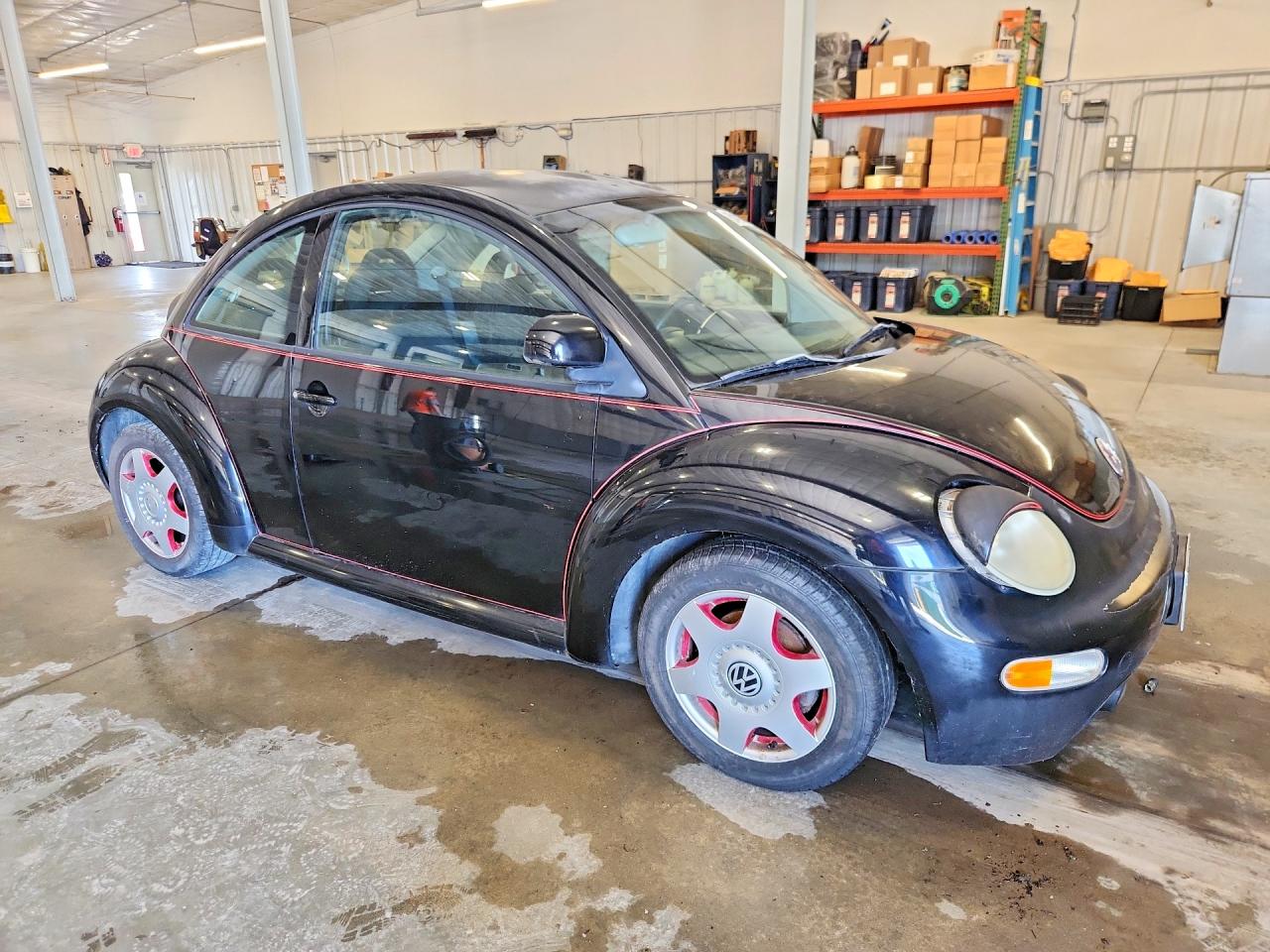 1998 Volkswagen New Beetle Black vin: 3VWBB61C0WM037907