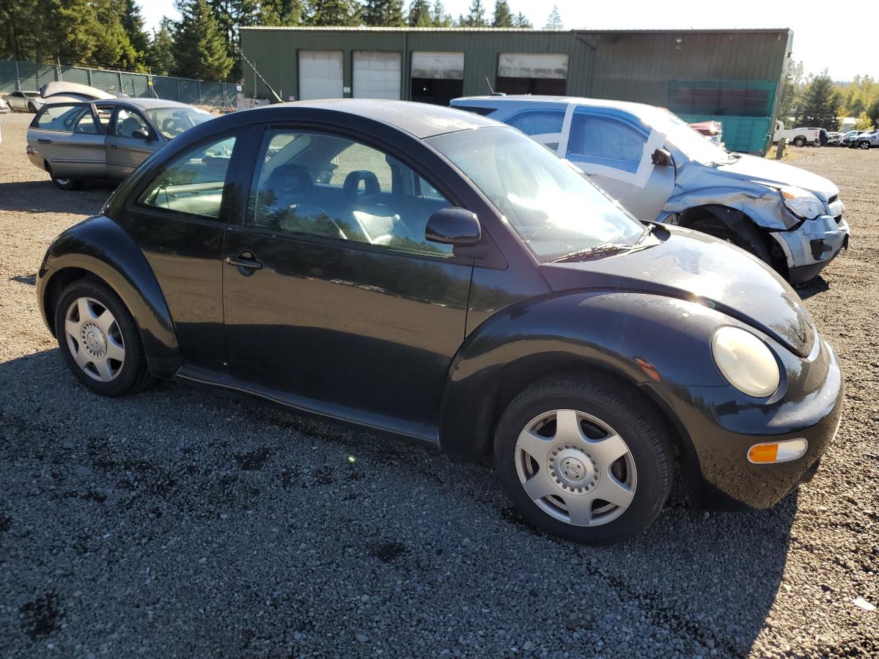 1998 Volkswagen New Beetle Black vin: 3VWBB61C0WM044338