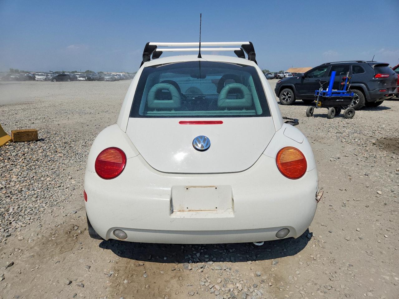 1998 Volkswagen New Beetle White vin: 3VWBB61C0WM048020