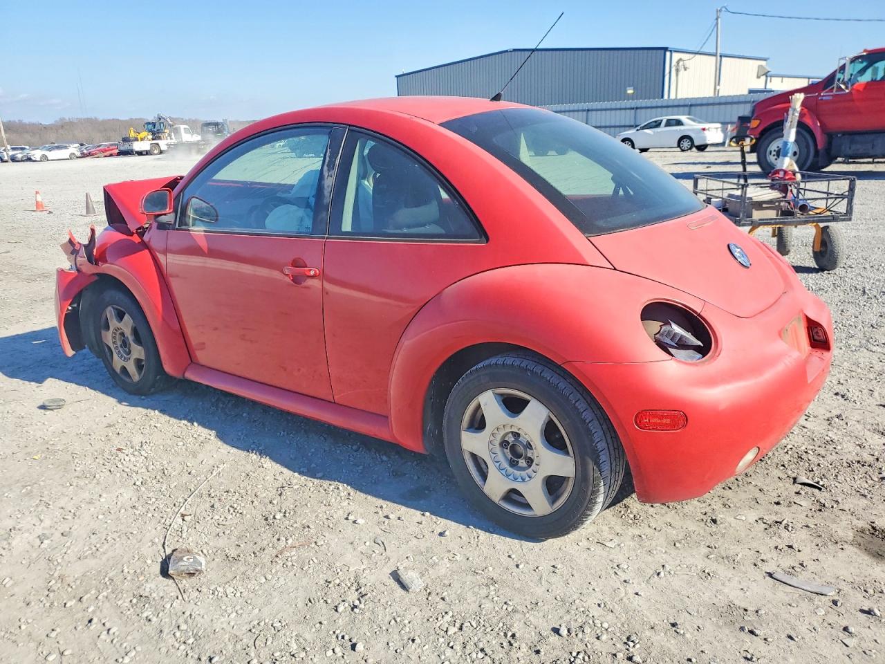 1998 Volkswagen New Beetle Красный vin: 3VWBB61C1WM001868