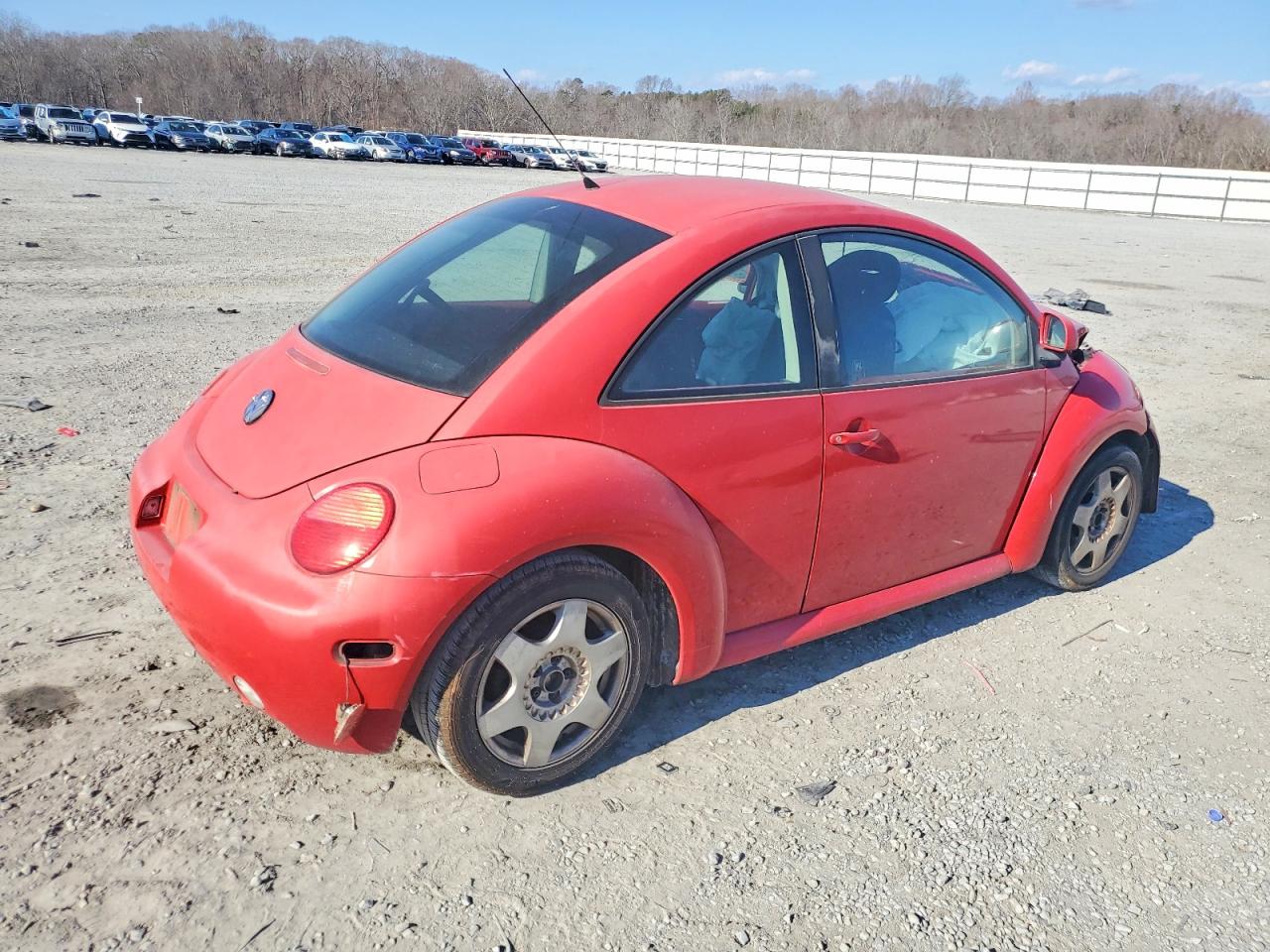 1998 Volkswagen New Beetle Красный vin: 3VWBB61C1WM001868