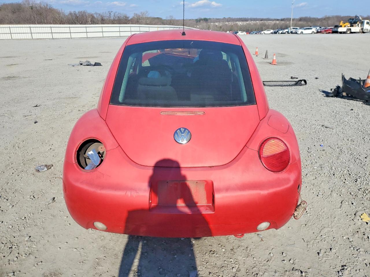 1998 Volkswagen New Beetle Красный vin: 3VWBB61C1WM001868