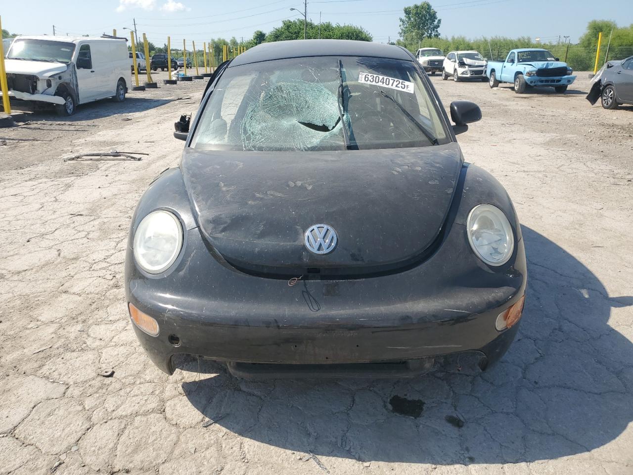1998 Volkswagen New Beetle Black vin: 3VWBB61C6WM005012