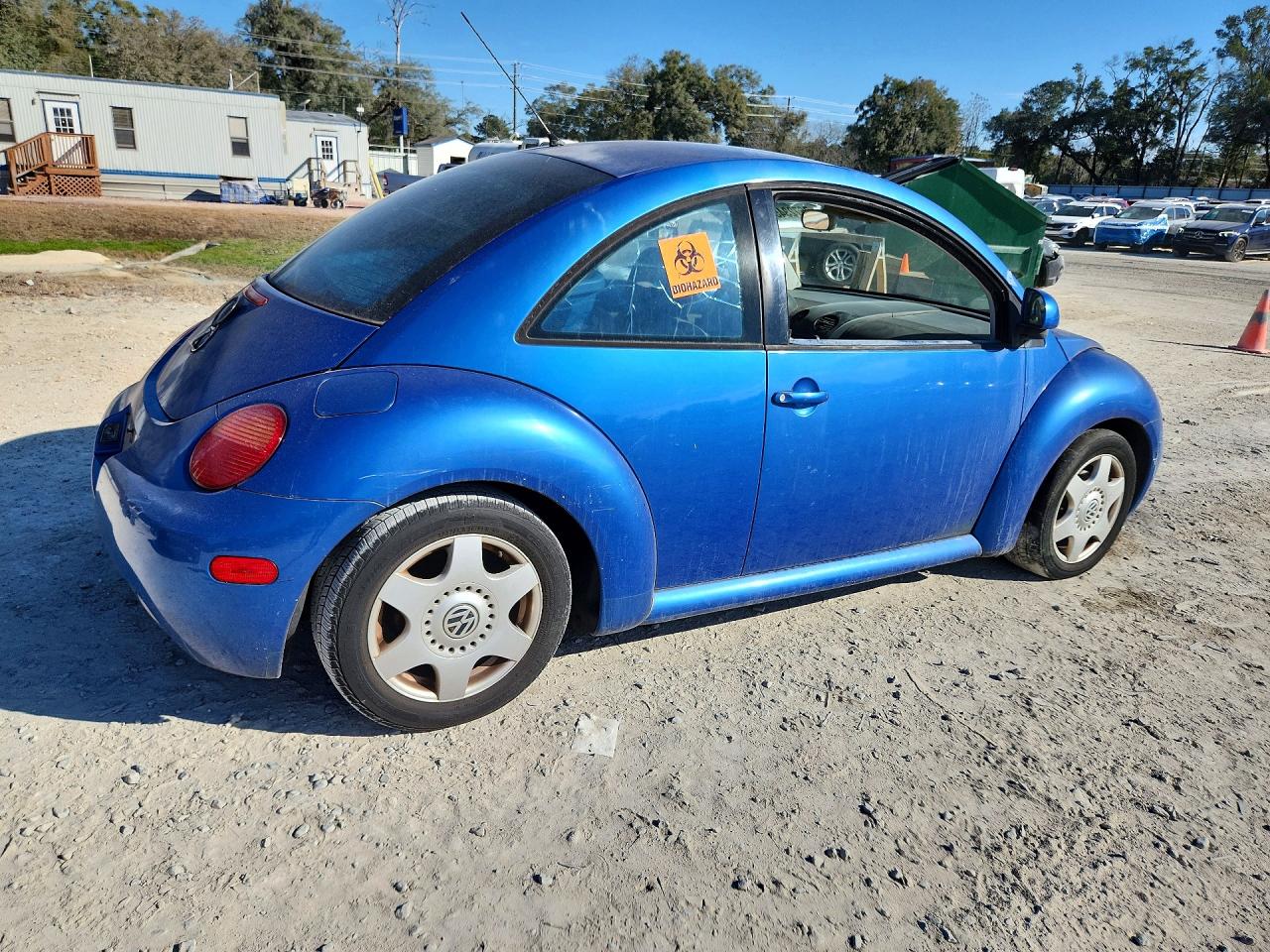 1998 Volkswagen New Beetle Blue vin: 3VWBB61C6WM017936