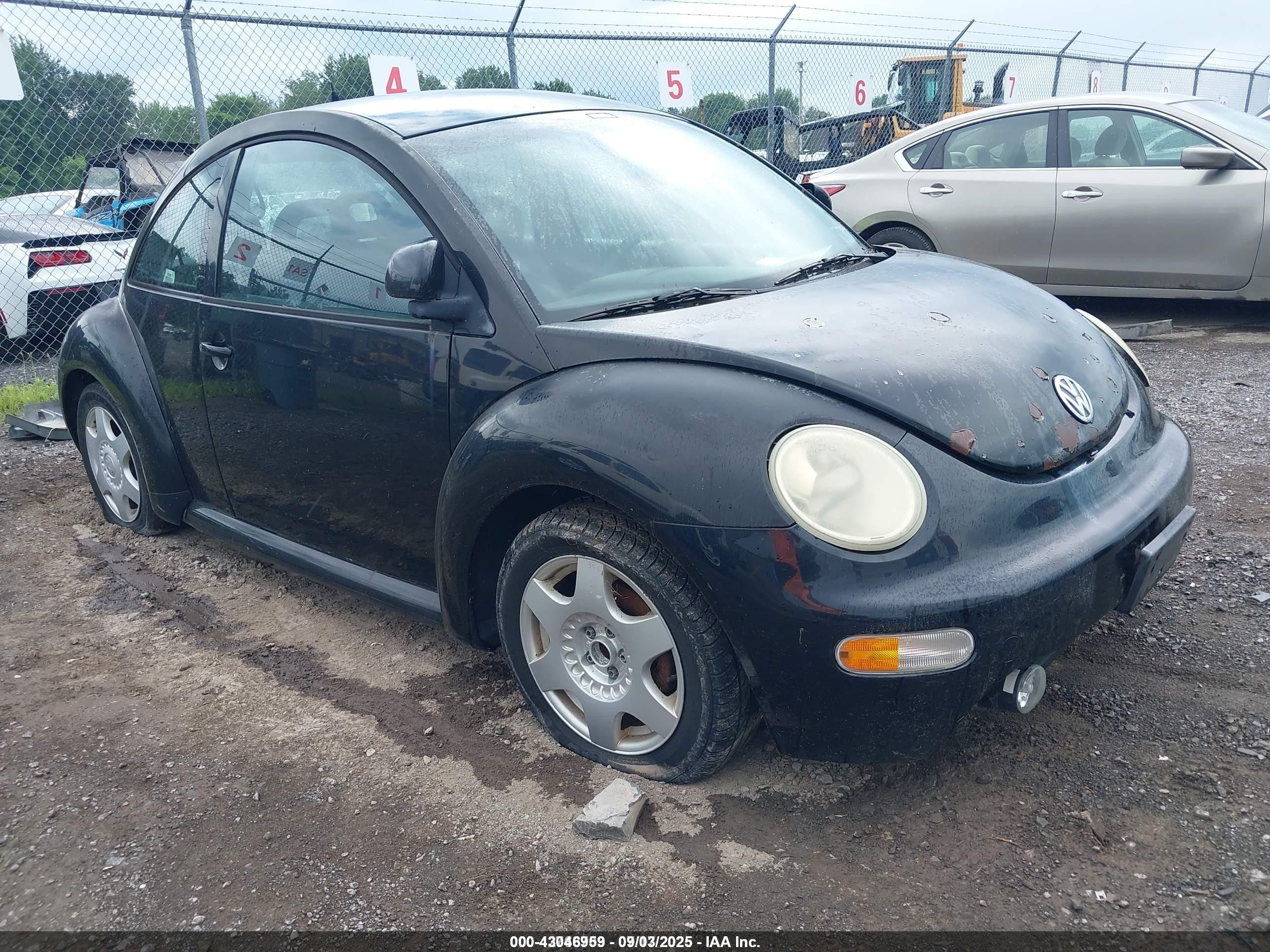 1998 Volkswagen New Beetle   Черный vin: 3VWBB61C6WM050600