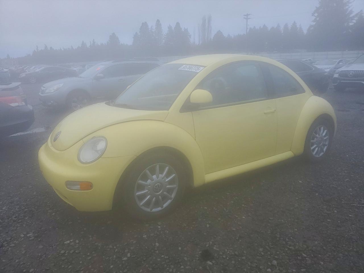 1998 Volkswagen New Beetle Yellow vin: 3VWBB61C9WM041955