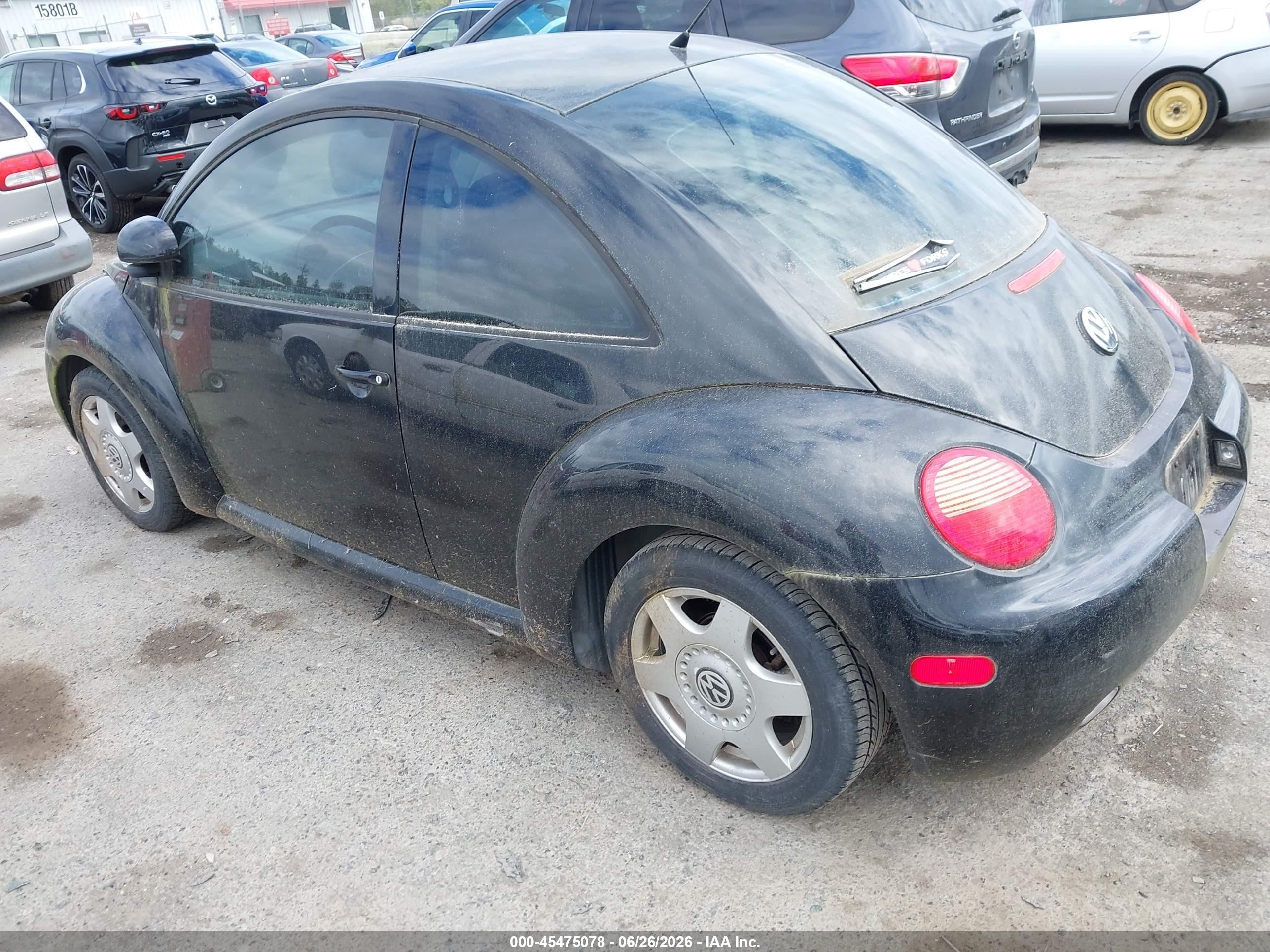 1998 Volkswagen New Beetle   Черный vin: 3VWBB61CXWM012223