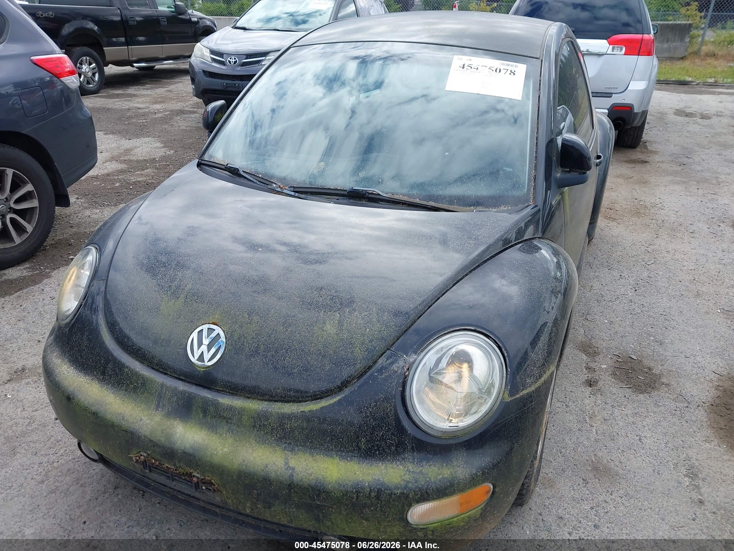 1998 Volkswagen New Beetle   Черный vin: 3VWBB61CXWM012223