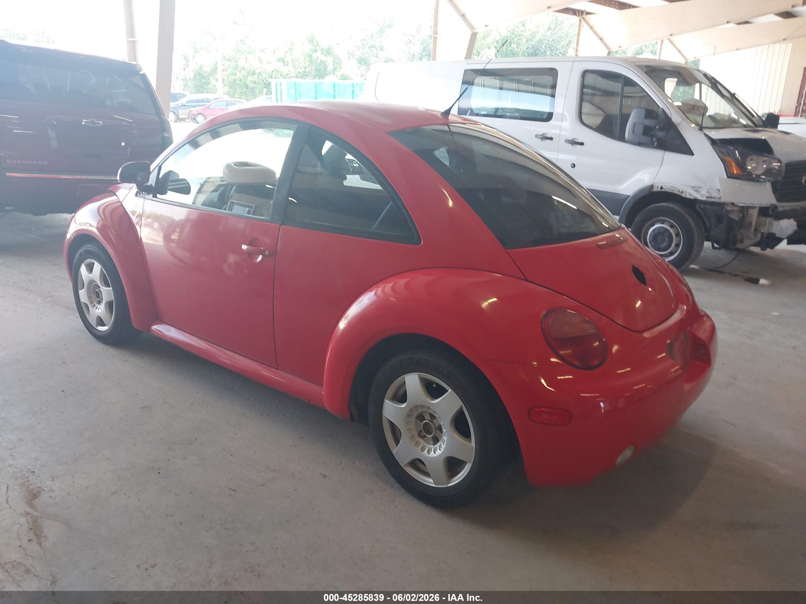 1998 Volkswagen New Beetle   Red vin: 3VWBB61CXWM024887
