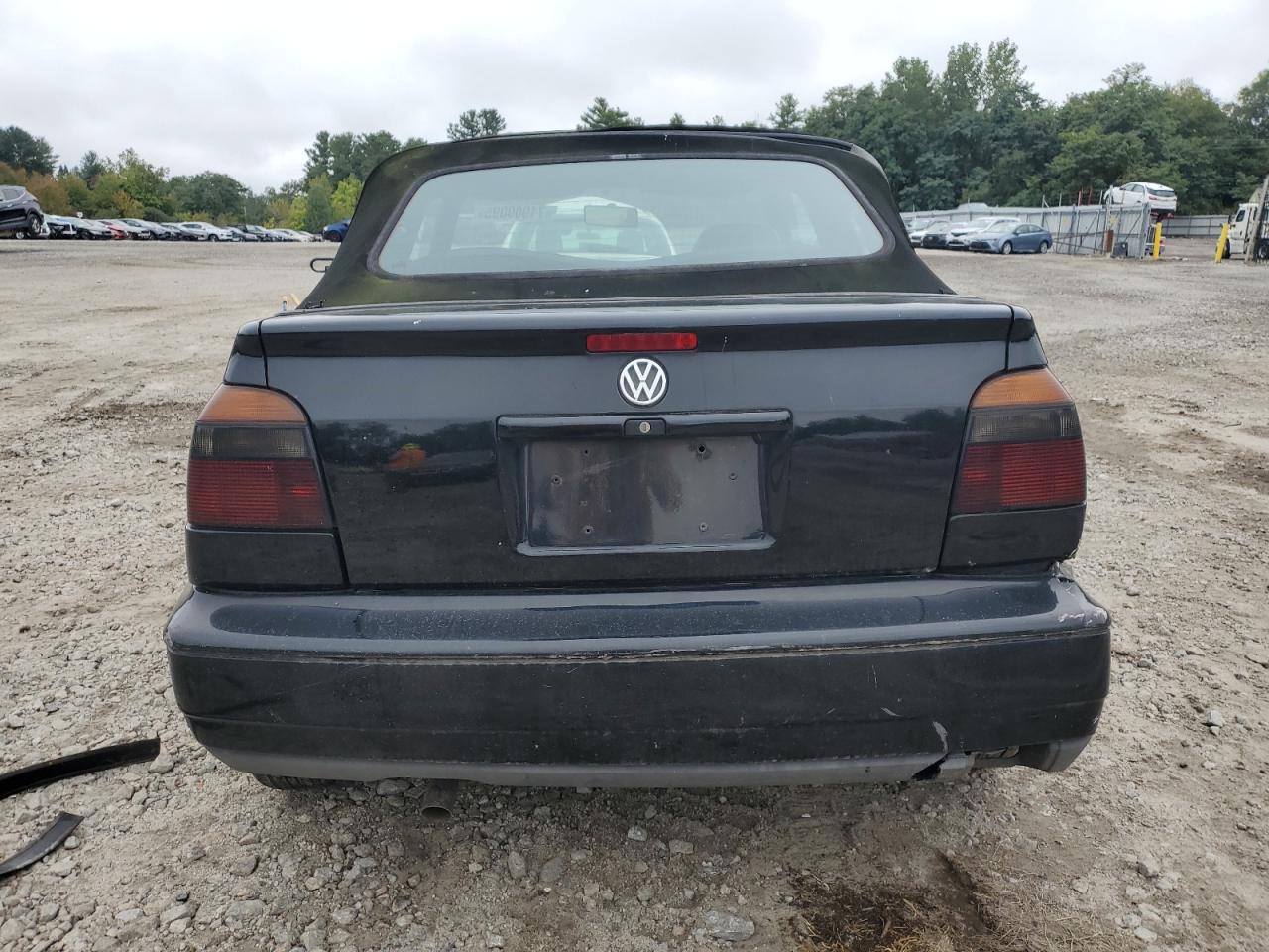 1998 Volkswagen Cabrio Gls Black vin: 3VWBB81E3WM812956