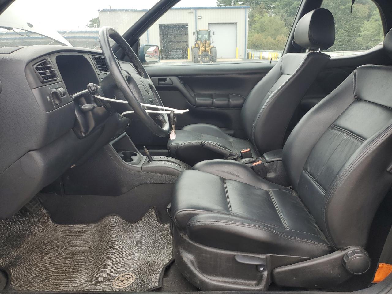 1998 Volkswagen Cabrio Gls Black vin: 3VWBB81E3WM812956