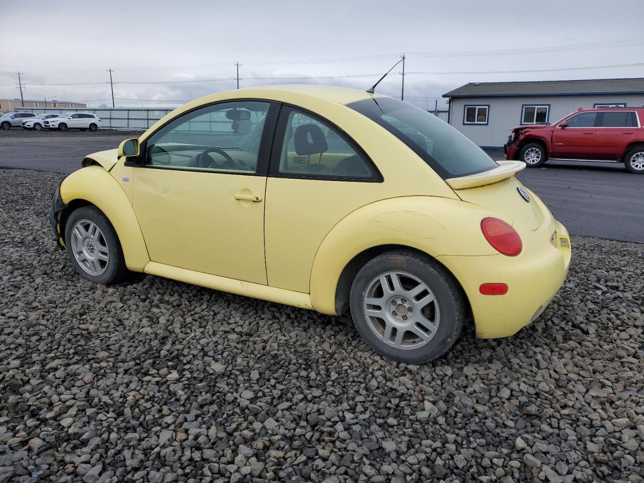 1999 Volkswagen New Beetle Gl Желтый vin: 3VWBC21C6XM420564