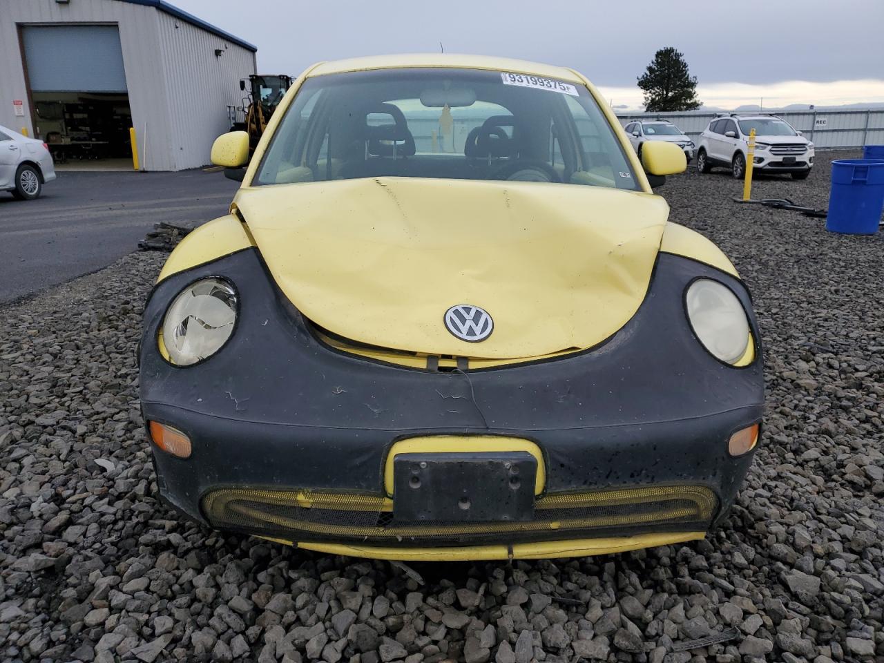 1999 Volkswagen New Beetle Gl Желтый vin: 3VWBC21C6XM420564