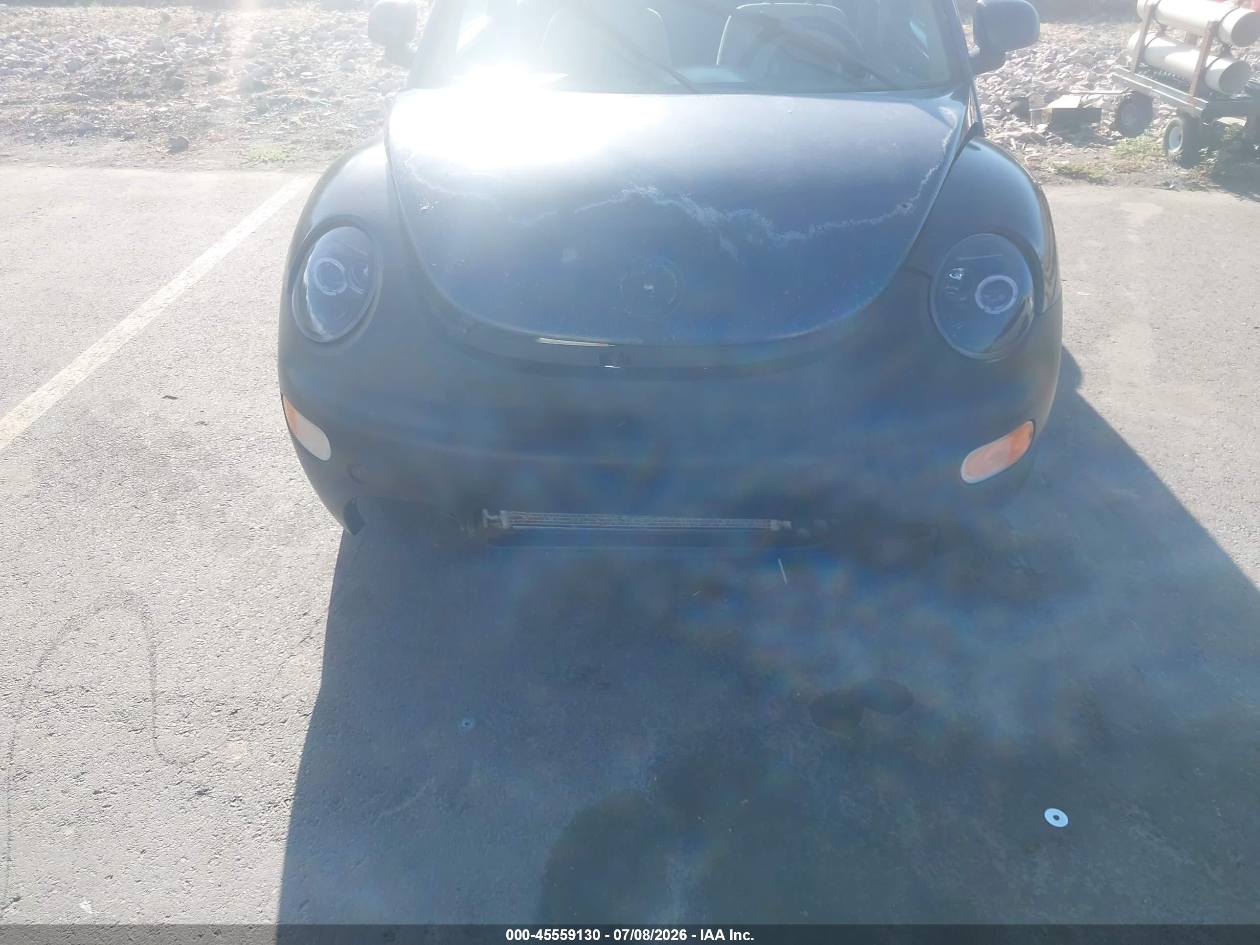 2000 Volkswagen New Beetle Gl Blue vin: 3VWBC21C7YM474926