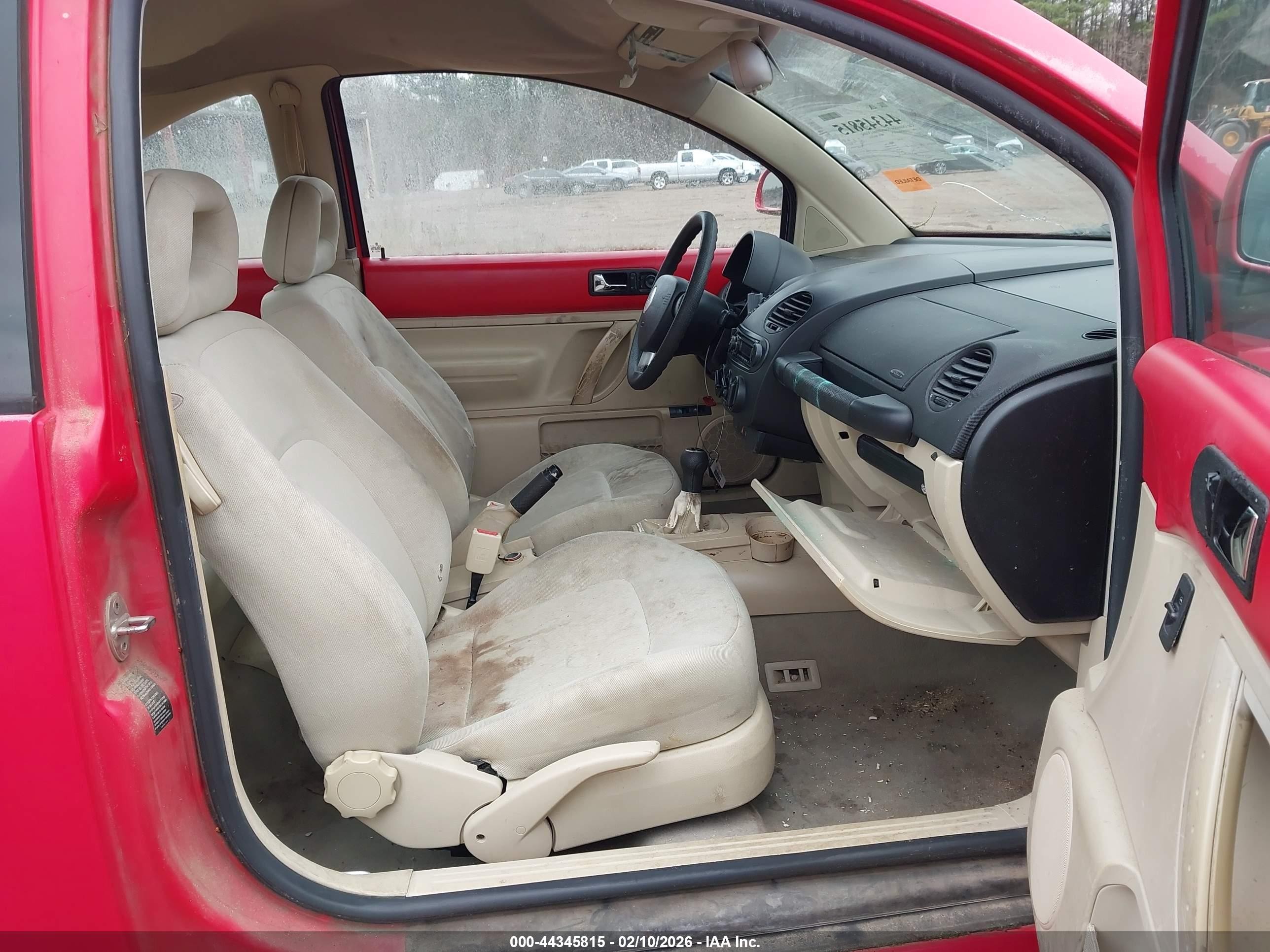 1998 Volkswagen New Beetle Tdi Красный vin: 3VWBF61C0WM040472