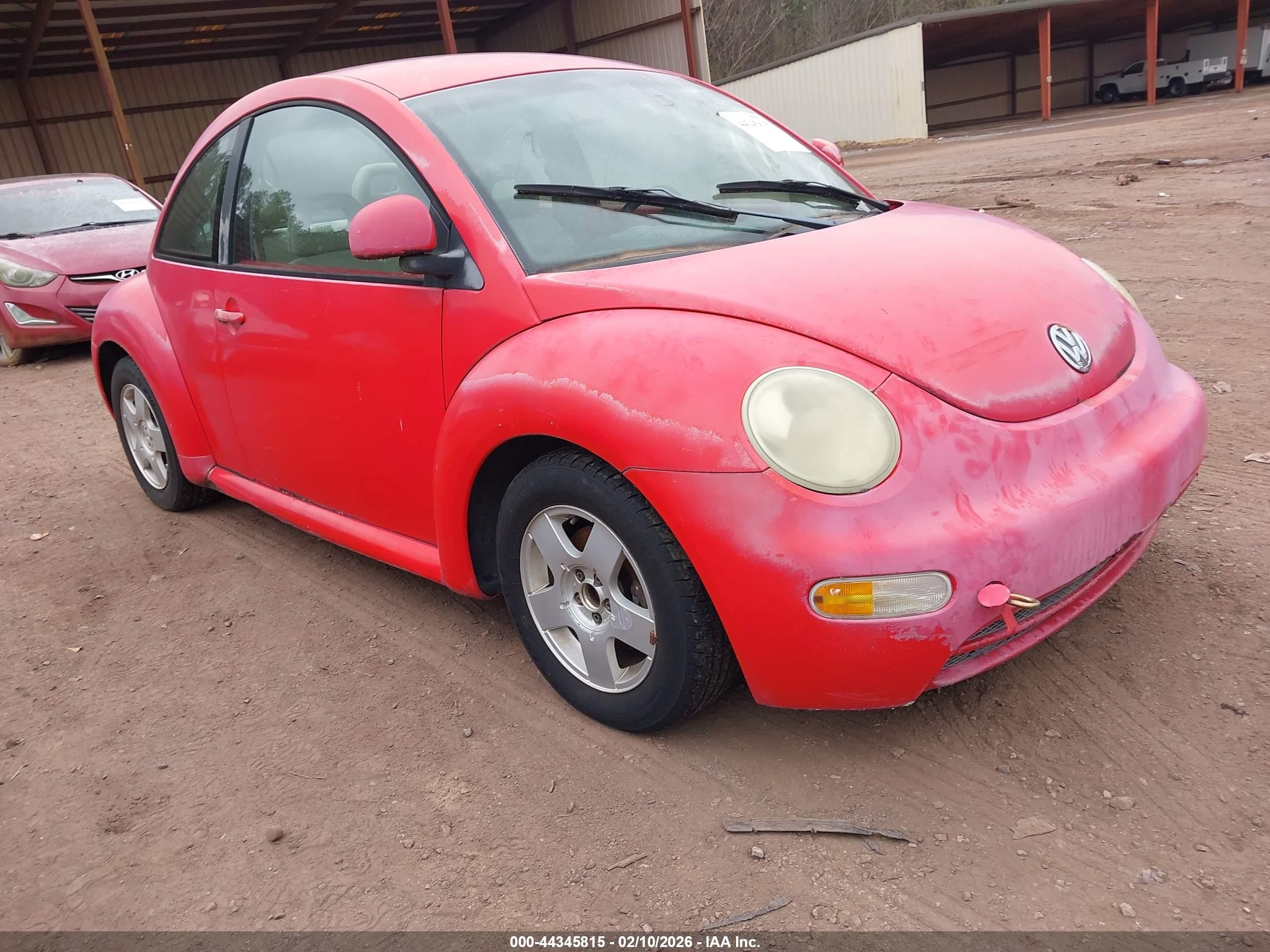 1998 Volkswagen New Beetle Tdi Красный vin: 3VWBF61C0WM040472