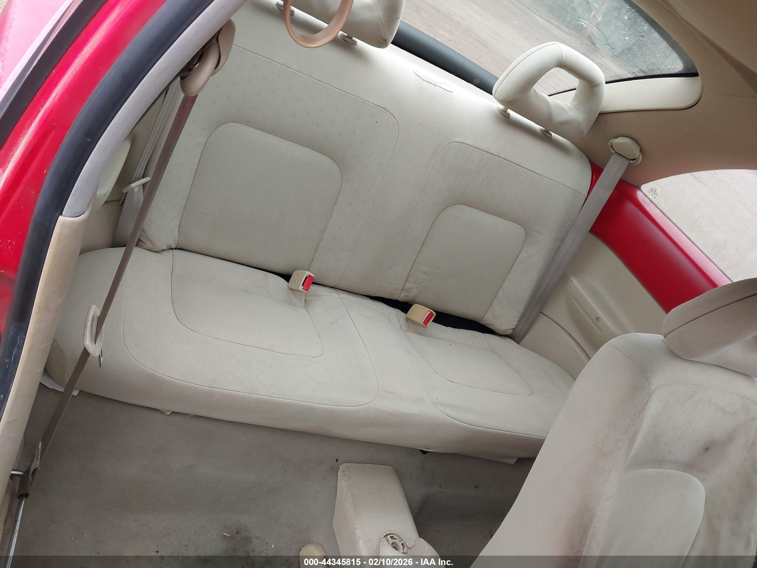 1998 Volkswagen New Beetle Tdi Красный vin: 3VWBF61C0WM040472