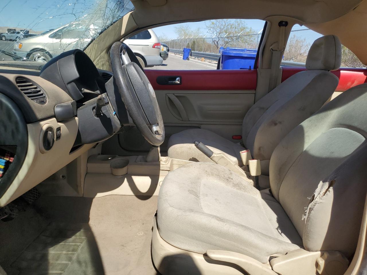 1998 Volkswagen New Beetle Tdi Red vin: 3VWBF61C2WM029649