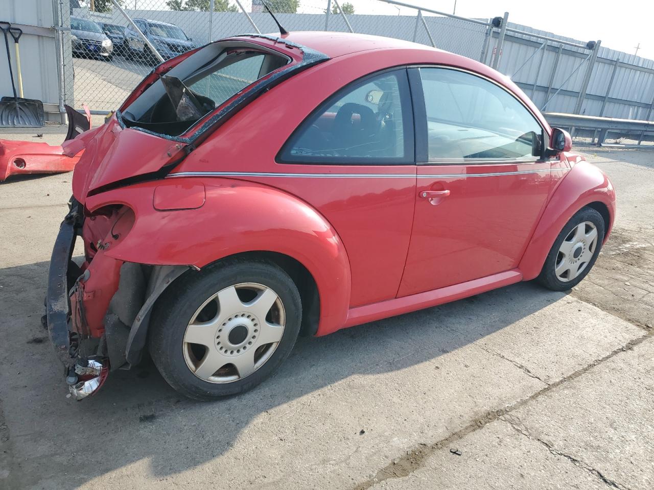 1998 Volkswagen New Beetle Tdi Red vin: 3VWBF61C4WM011797