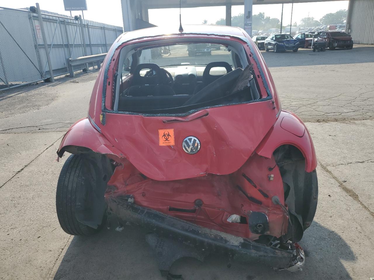 1998 Volkswagen New Beetle Tdi Red vin: 3VWBF61C4WM011797
