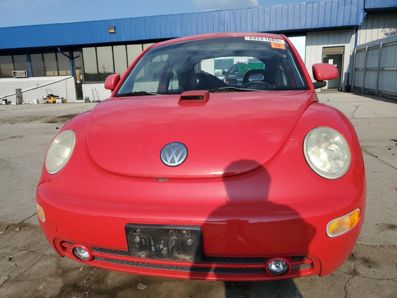 1998 Volkswagen New Beetle Tdi Red vin: 3VWBF61C4WM011797