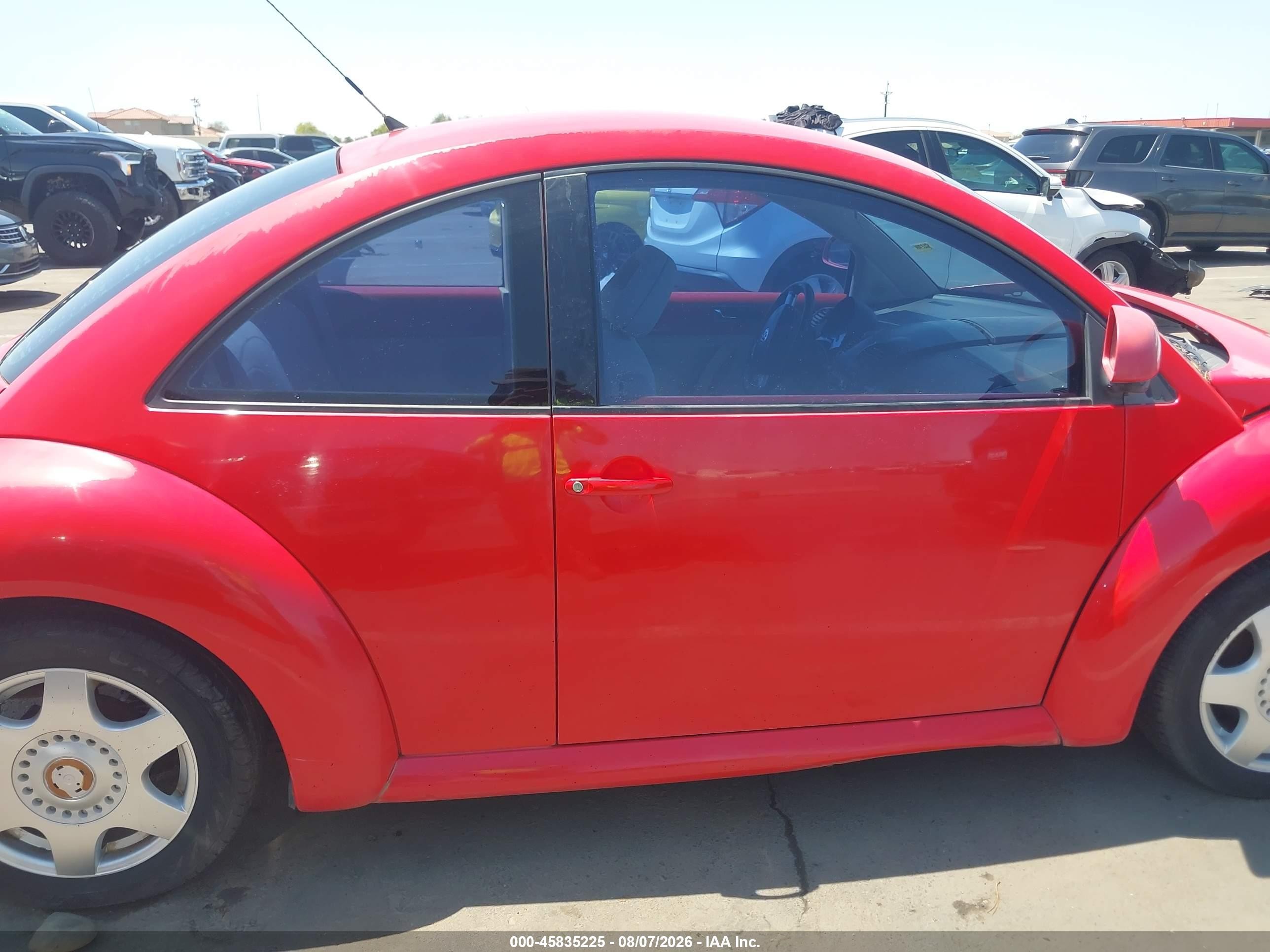 1998 Volkswagen New Beetle Tdi Красный vin: 3VWBF61C6WM010294