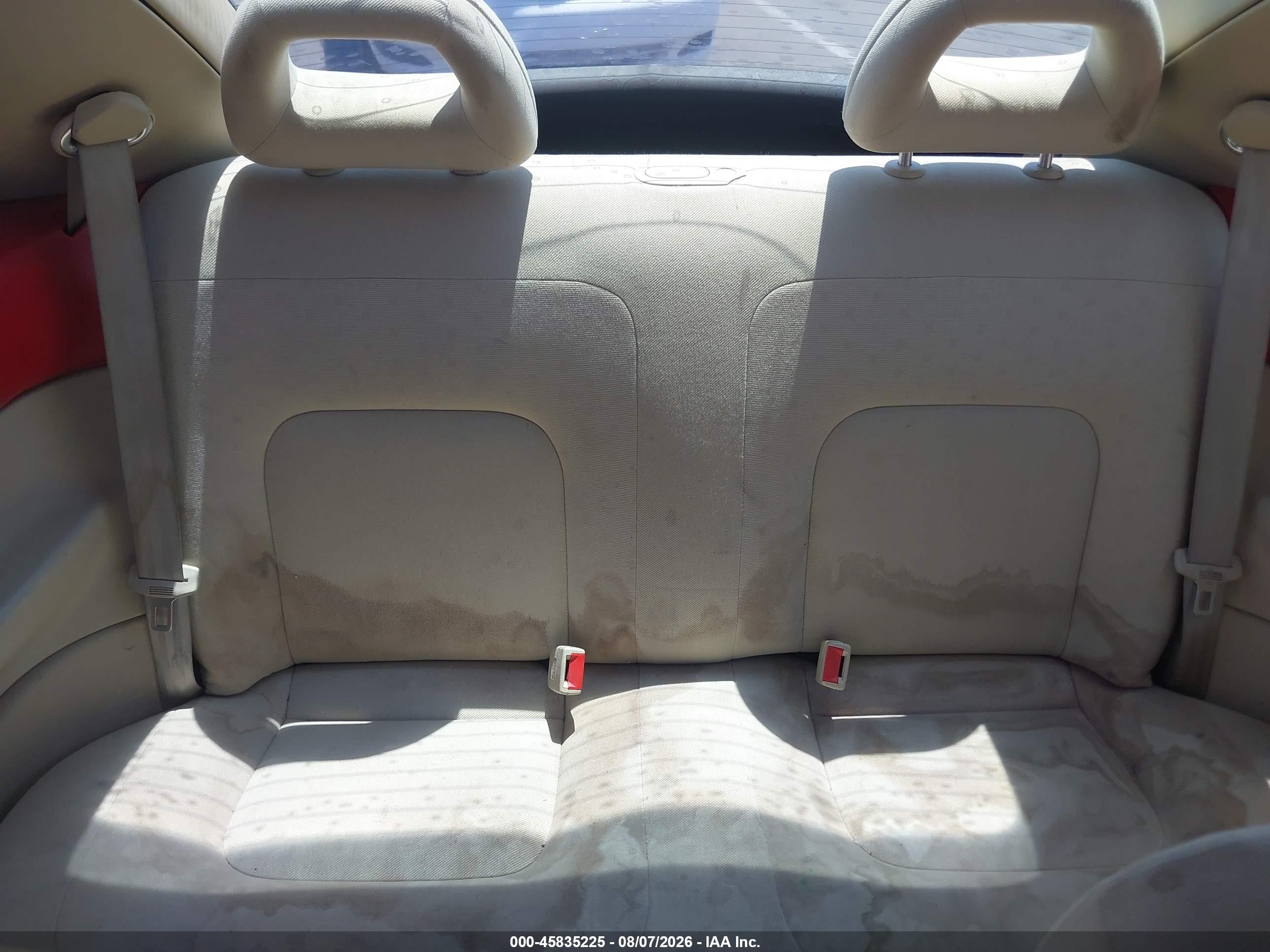 1998 Volkswagen New Beetle Tdi Красный vin: 3VWBF61C6WM010294