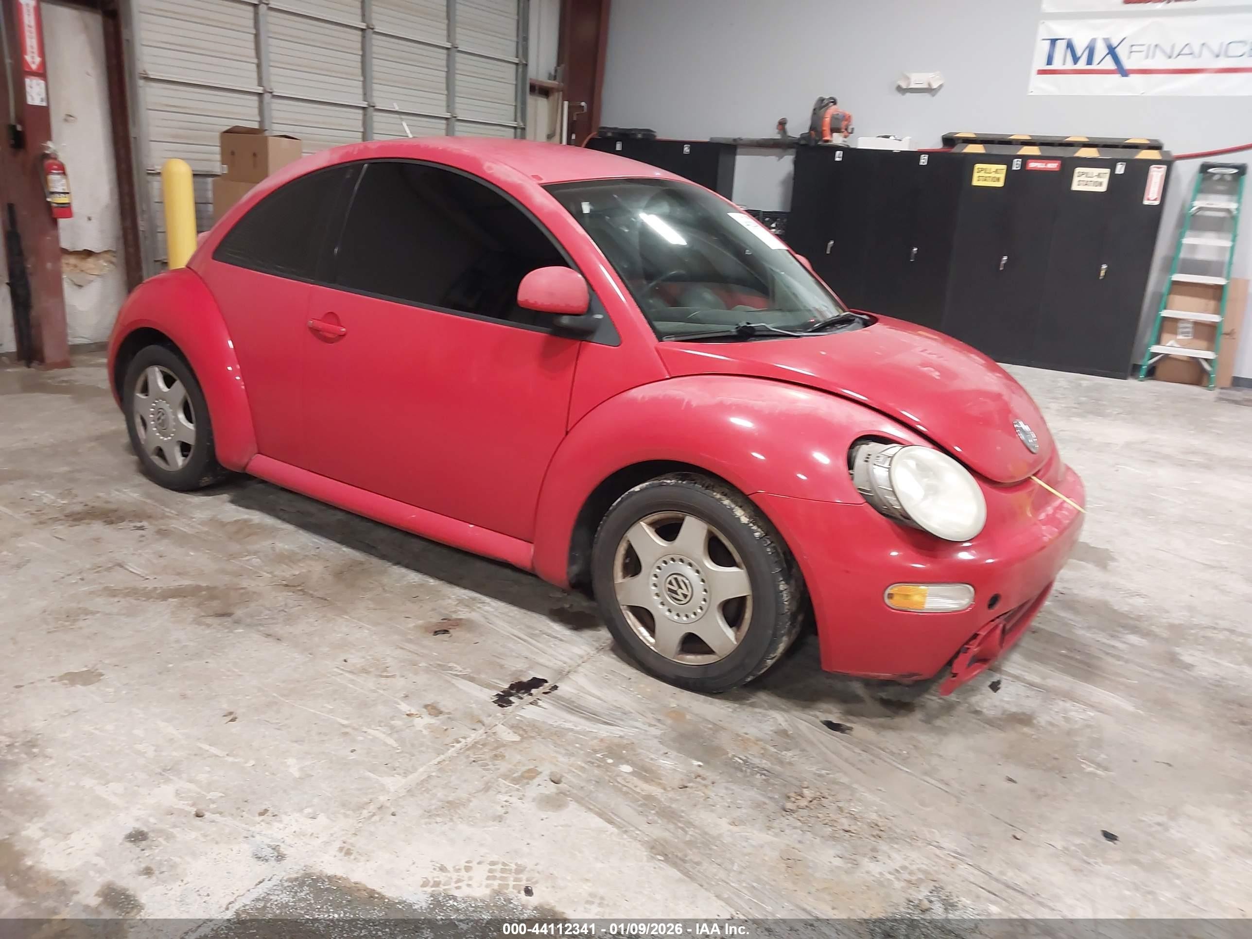 1998 Volkswagen New Beetle Tdi Красный vin: 3VWBF61C6WM019948