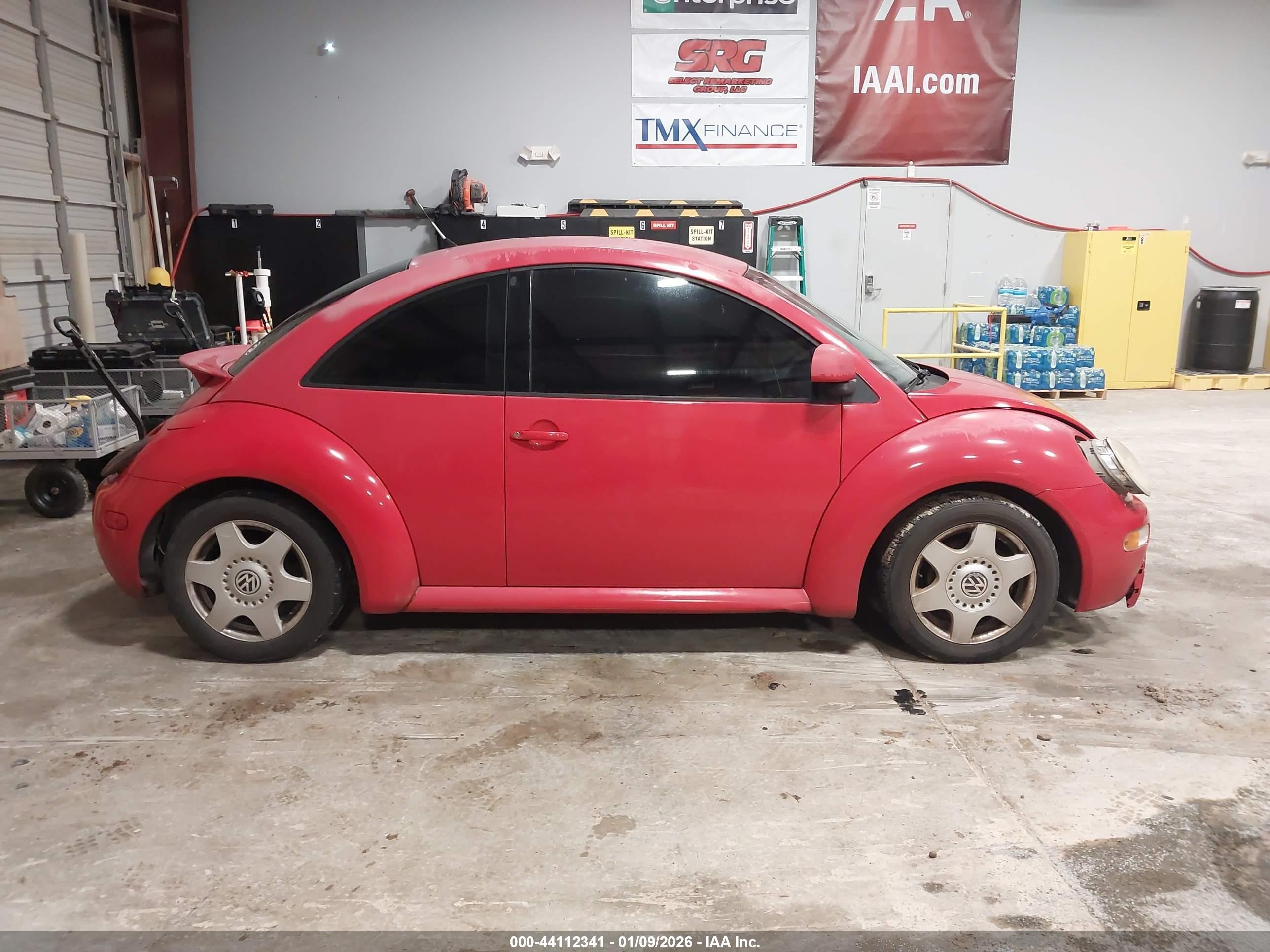 1998 Volkswagen New Beetle Tdi Красный vin: 3VWBF61C6WM019948
