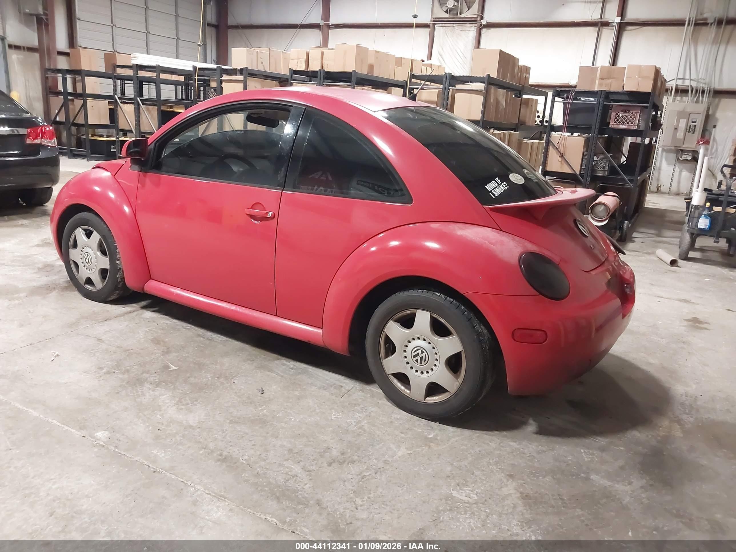 1998 Volkswagen New Beetle Tdi Красный vin: 3VWBF61C6WM019948