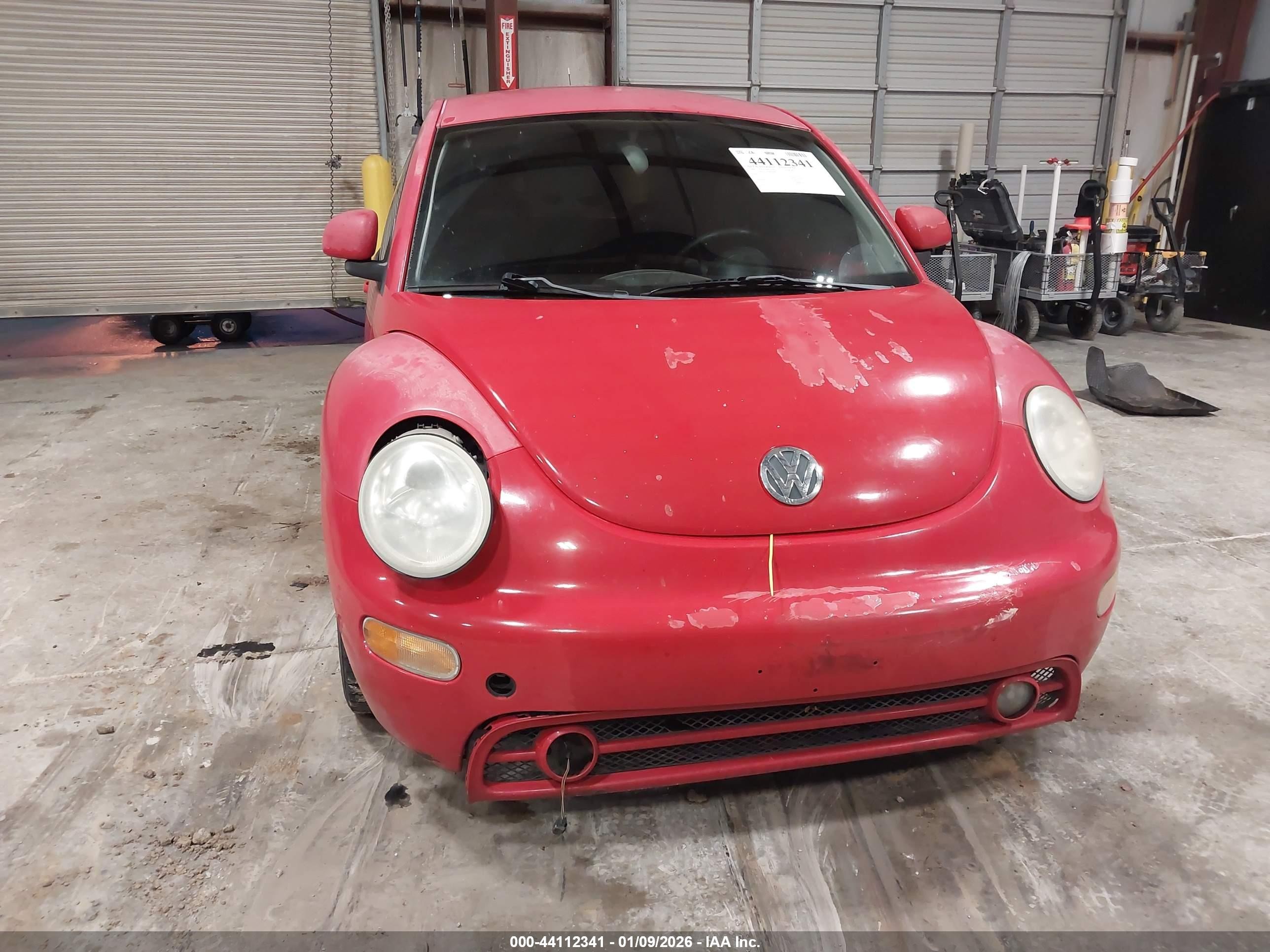 1998 Volkswagen New Beetle Tdi Красный vin: 3VWBF61C6WM019948