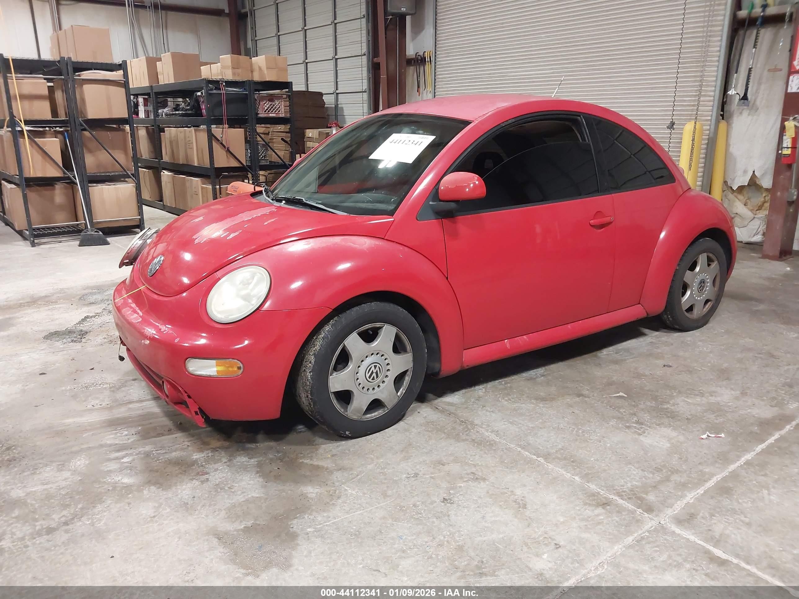 1998 Volkswagen New Beetle Tdi Красный vin: 3VWBF61C6WM019948