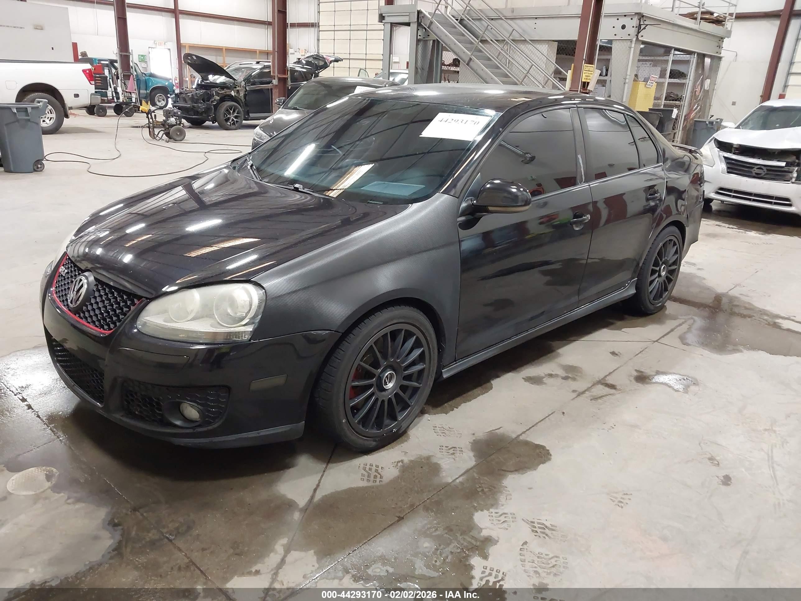2009 Volkswagen Gli   Черный vin: 3VWBJ71K59M146304