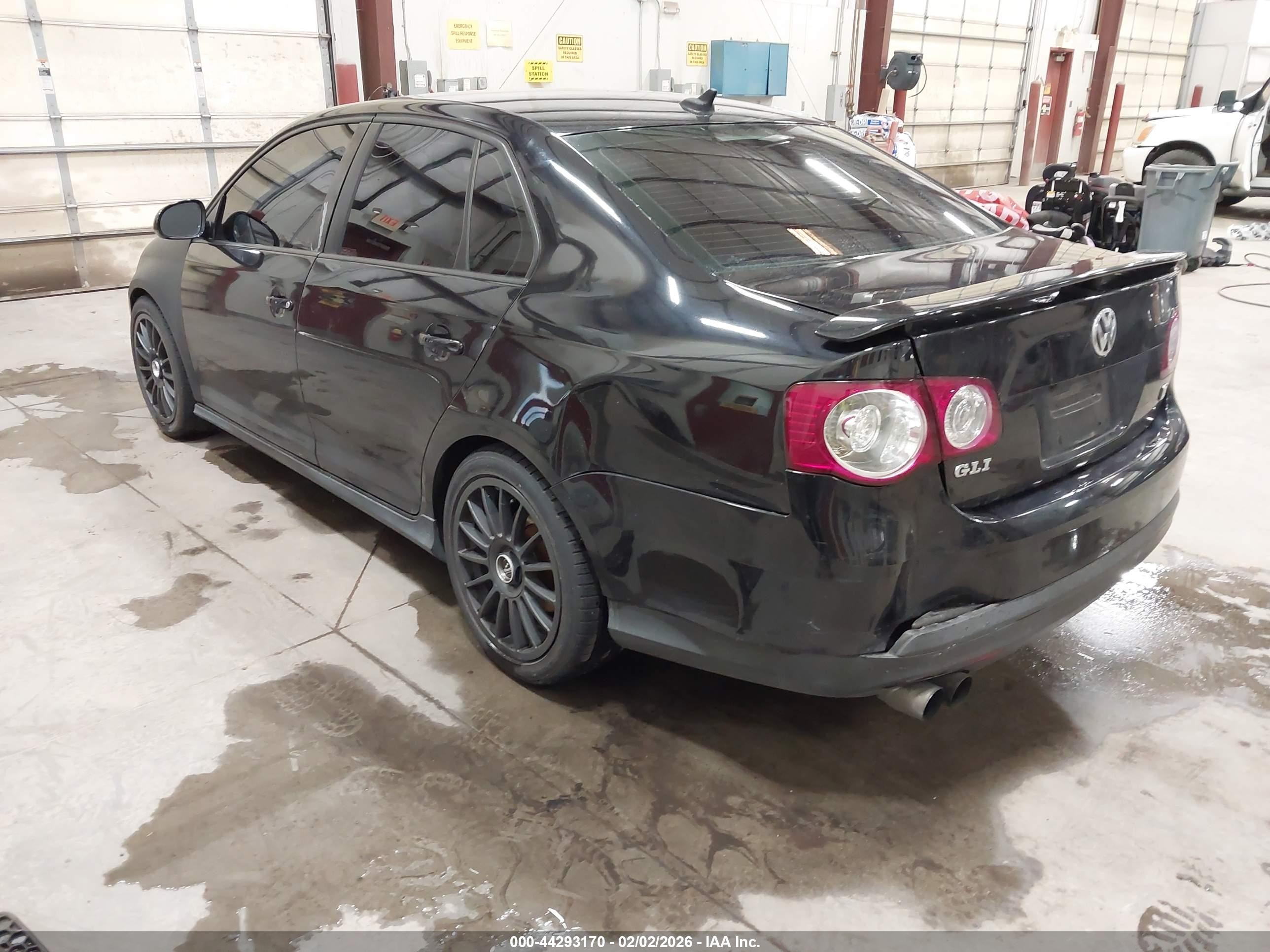 2009 Volkswagen Gli   Черный vin: 3VWBJ71K59M146304