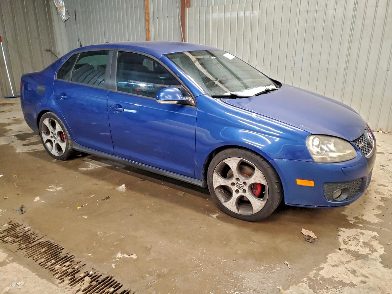 2008 Volkswagen Gli Синий vin: 3VWBJ71K98M021935