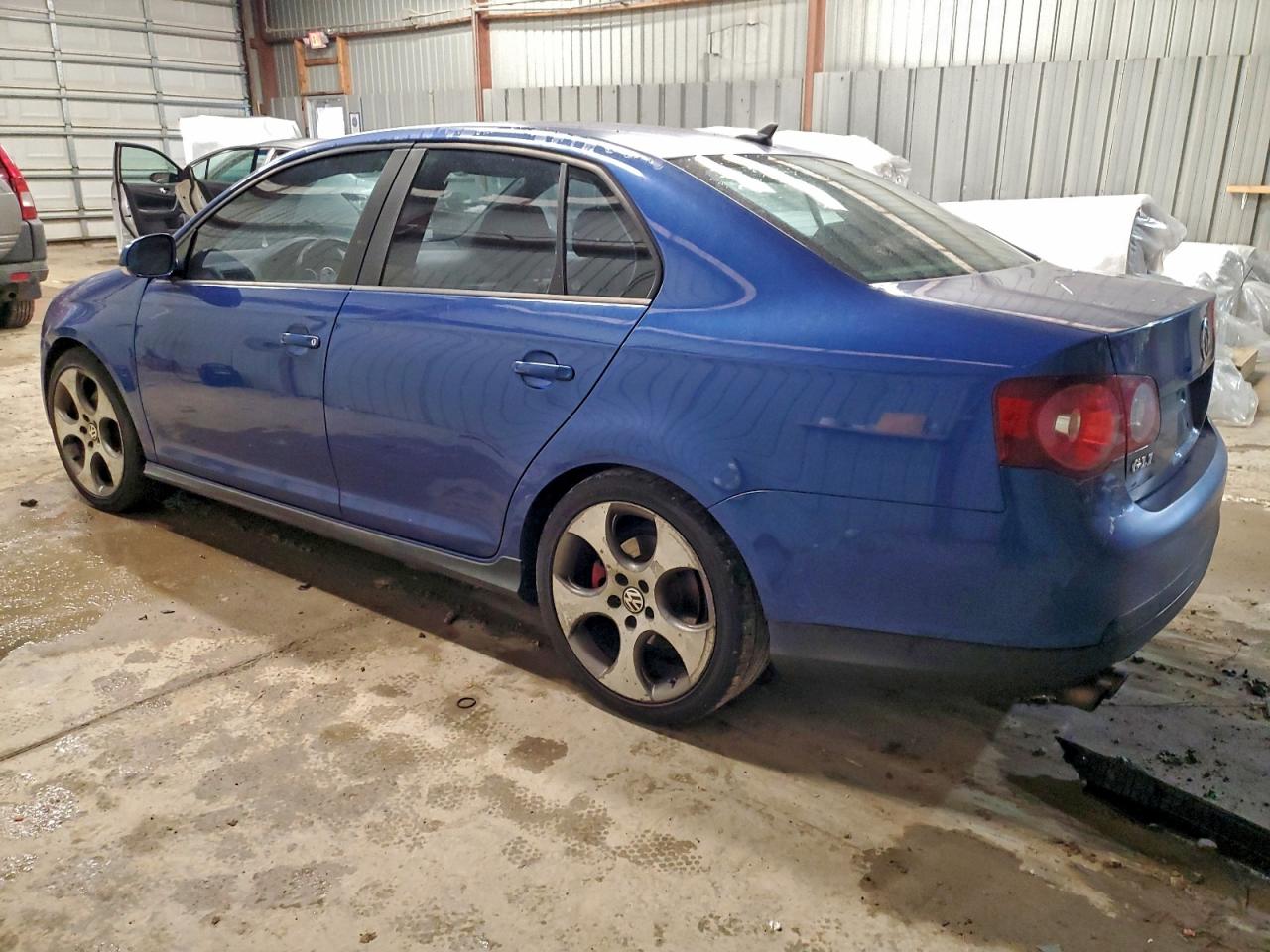 2008 Volkswagen Gli Синий vin: 3VWBJ71K98M021935