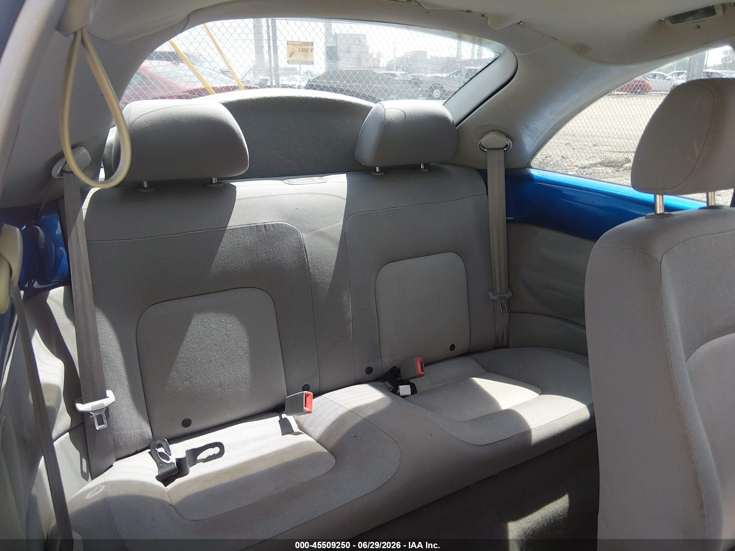 2003 Volkswagen New Beetle Gl Blue vin: 3VWBK21C03M426874
