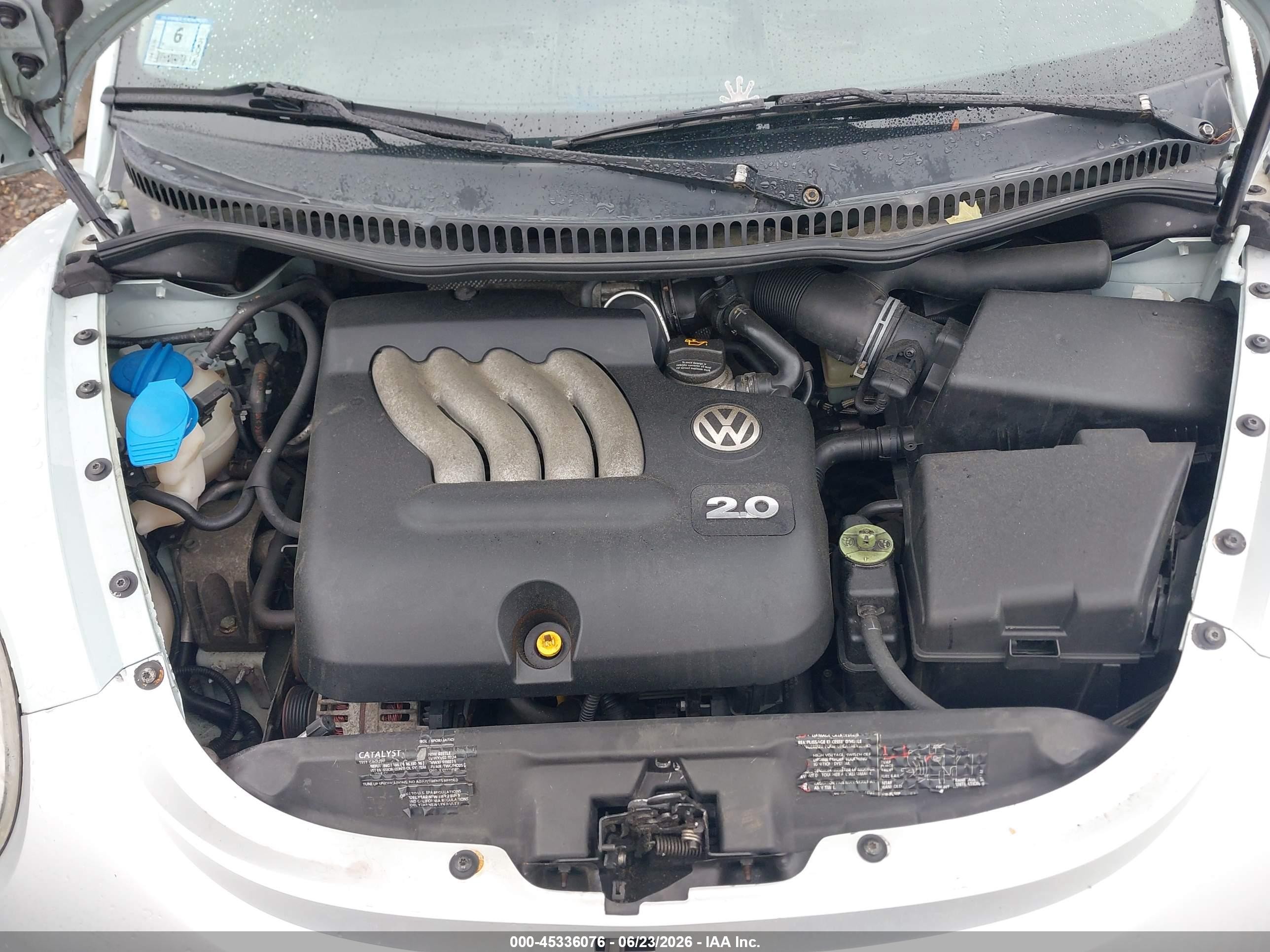 2005 Volkswagen New Beetle Gl Blue vin: 3VWBM31Y65M304650
