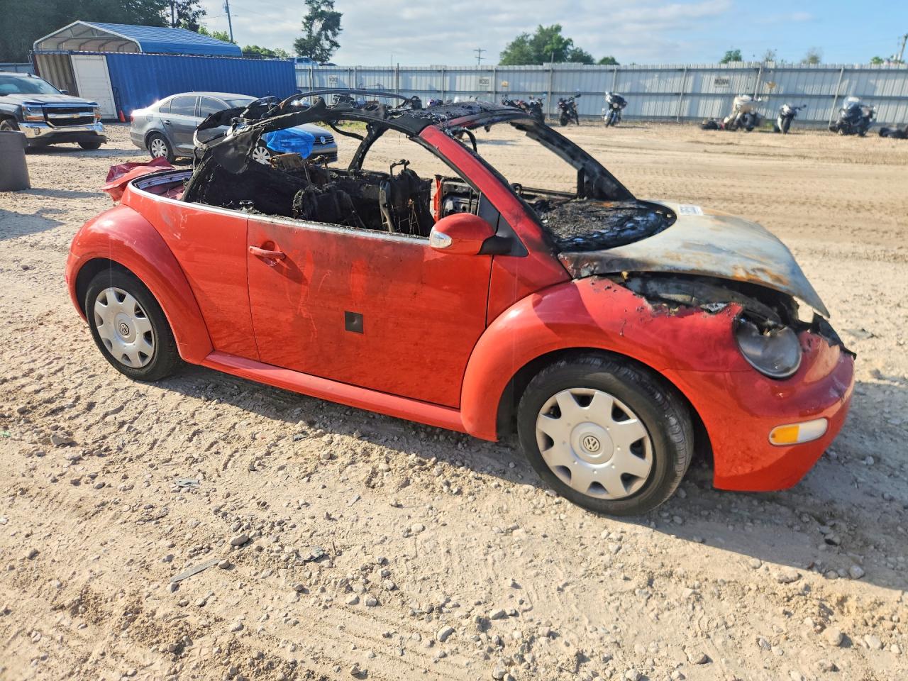 2005 Volkswagen New Beetle Gl Red vin: 3VWBM31YX5M352636
