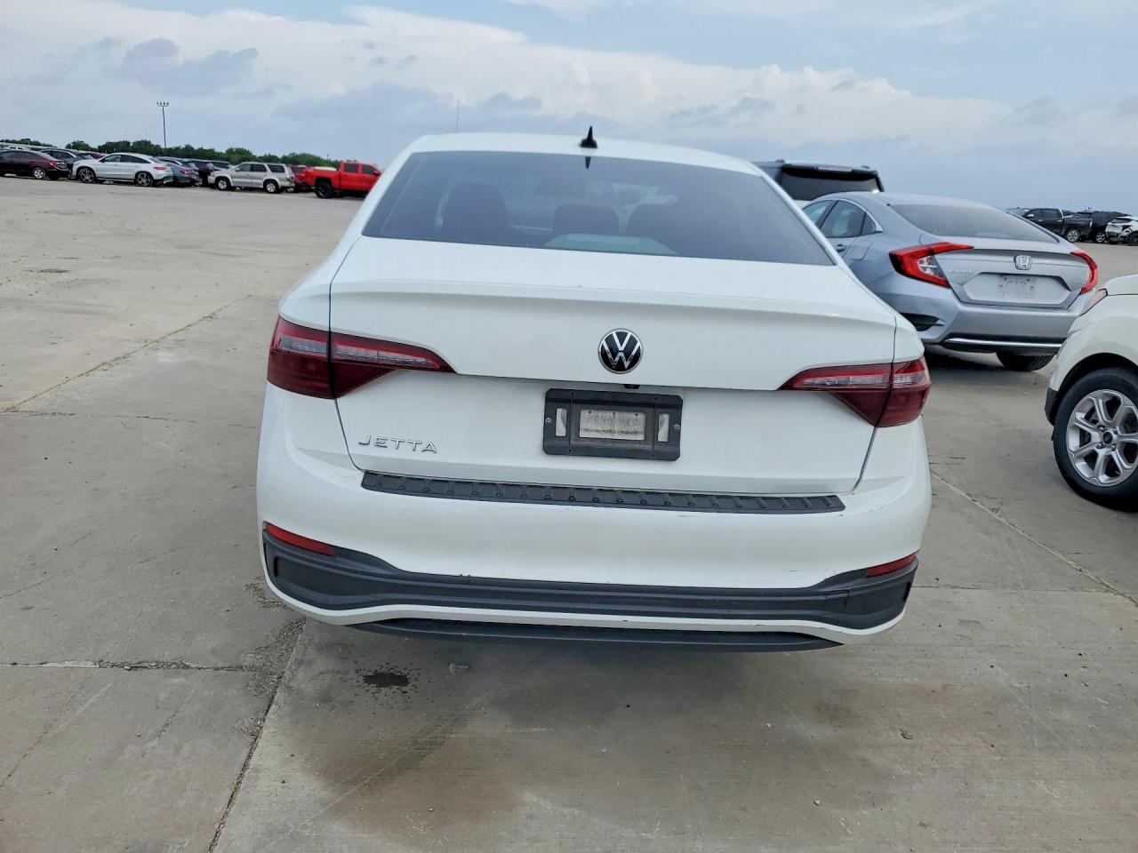 2022 Volkswagen Jetta Sport White vin: 3VWBM7BU0NM026962