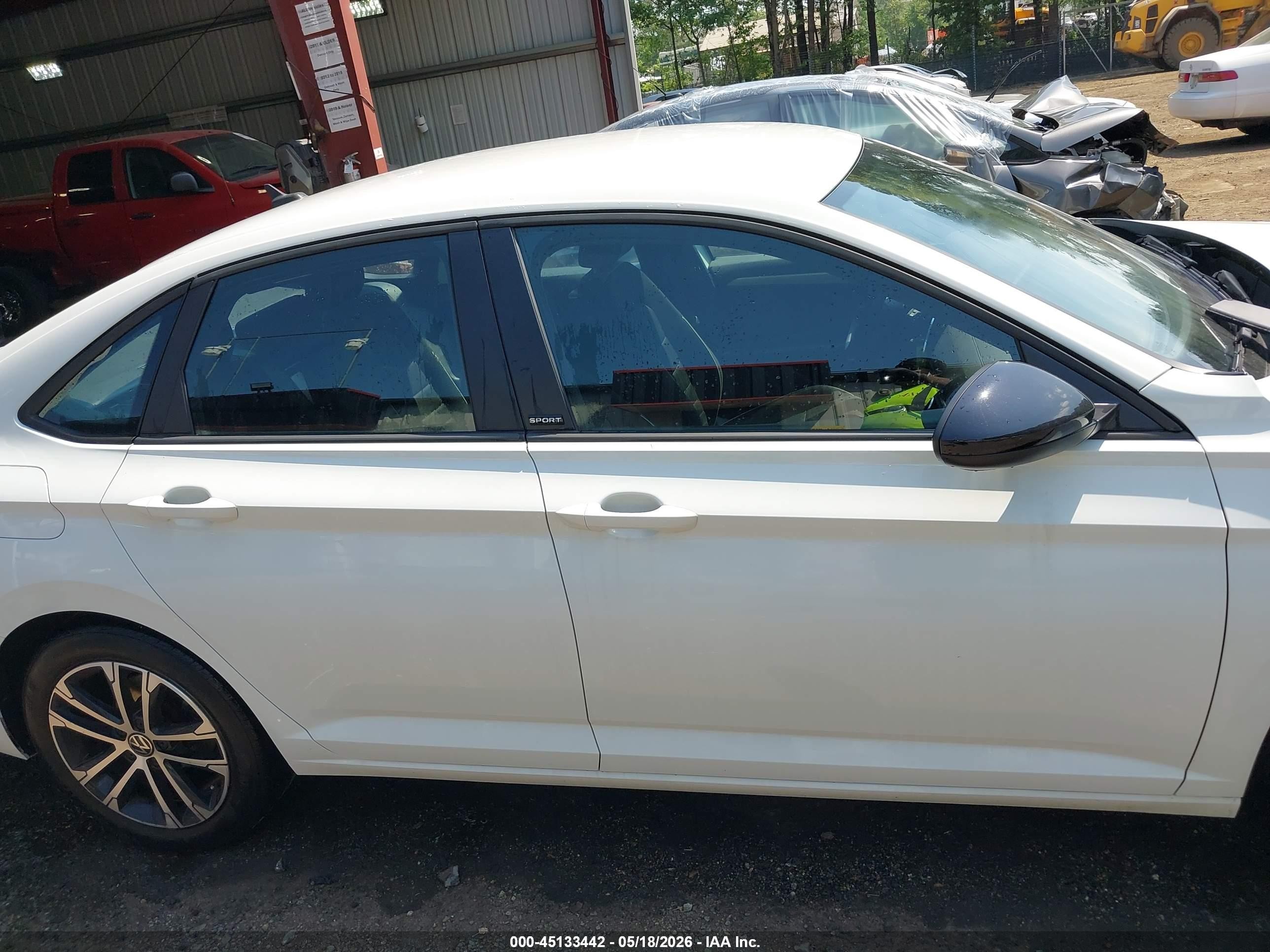 2023 Volkswagen Jetta 1.5t Sport White vin: 3VWBM7BU4PM036073